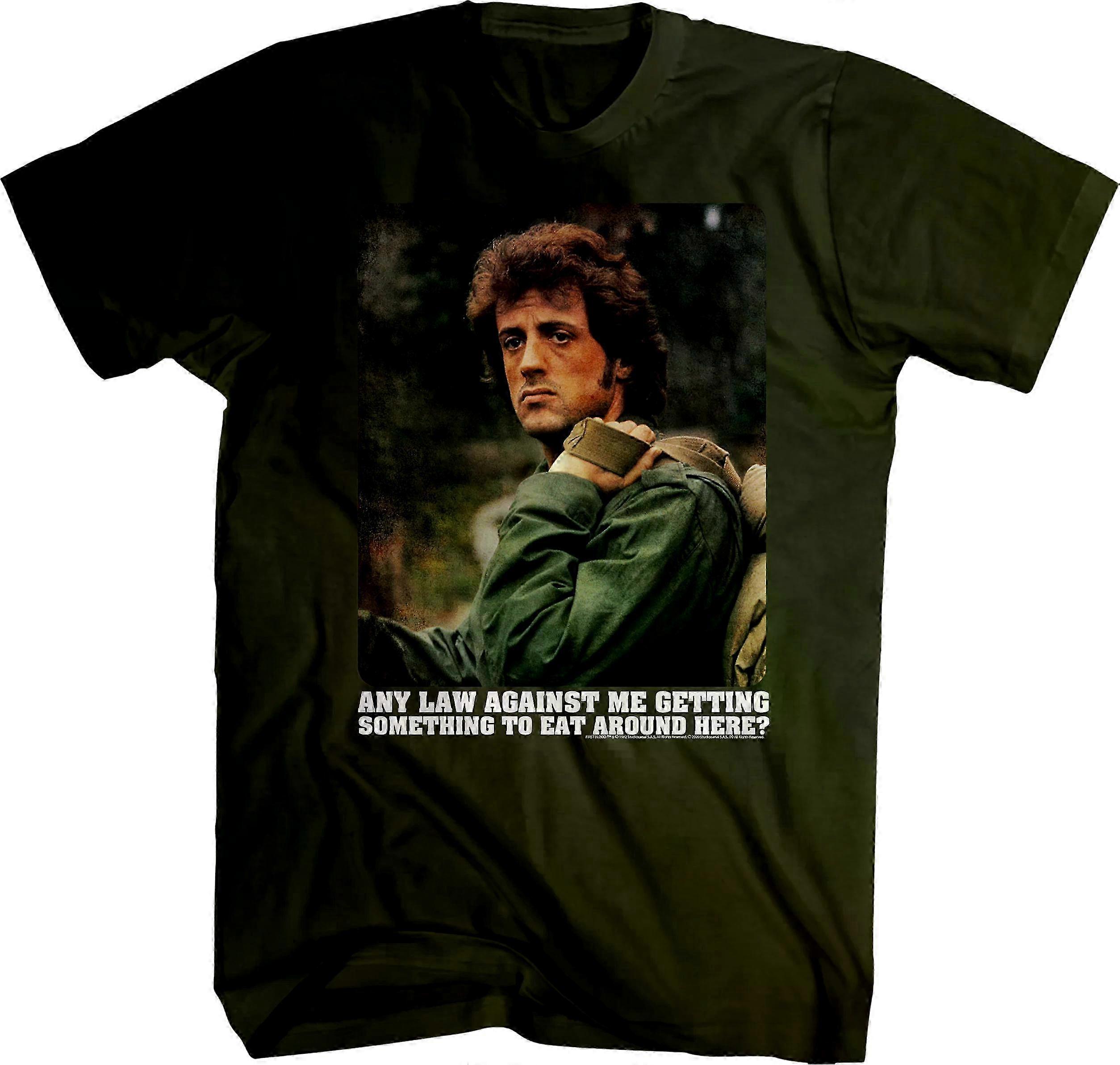 Tričko s potlačou Ramba - Rockinstone