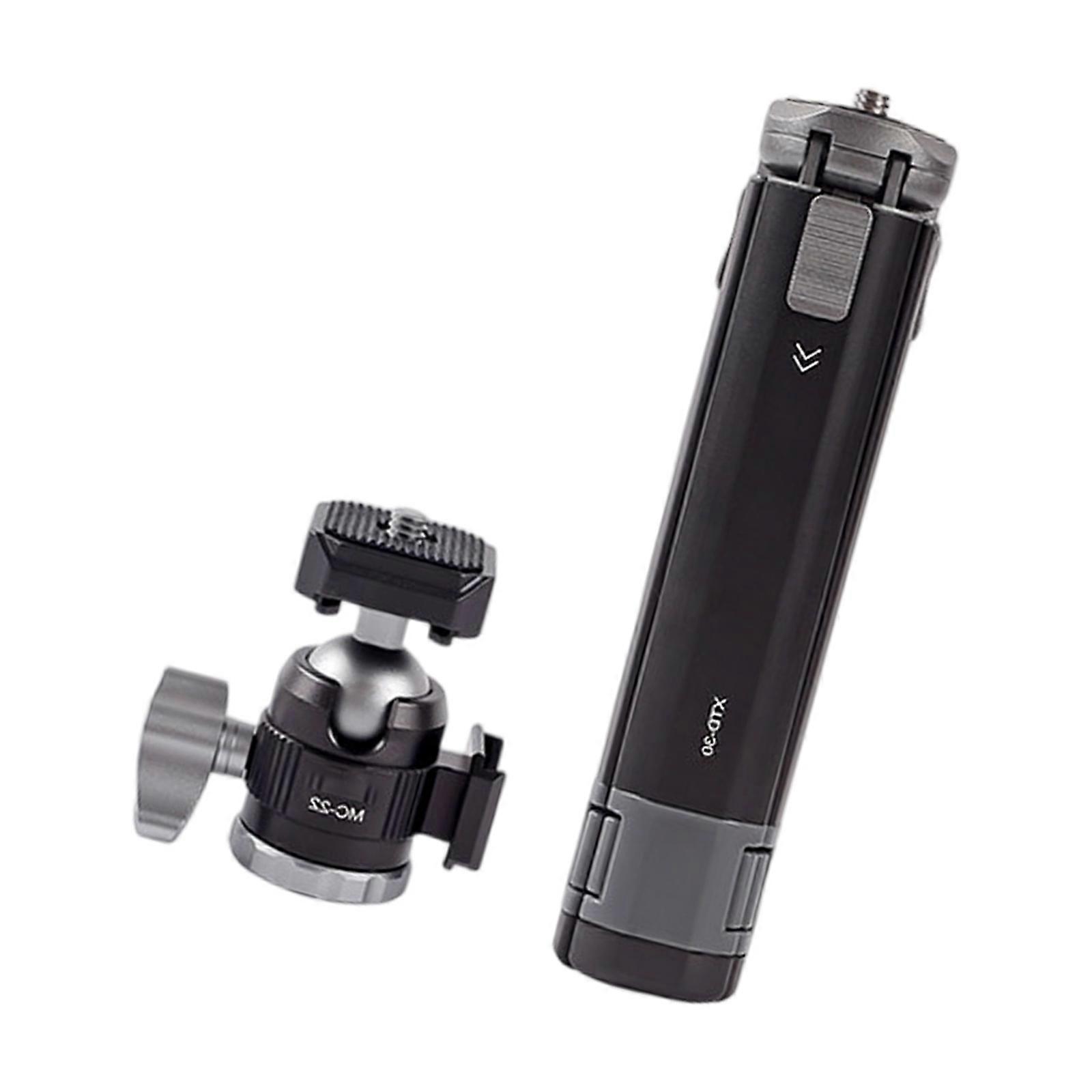 Mini Tripod Two Section Legs Double Mounting Point with 360 degree Rotatable Optional For Video Recording Devices Multicolor