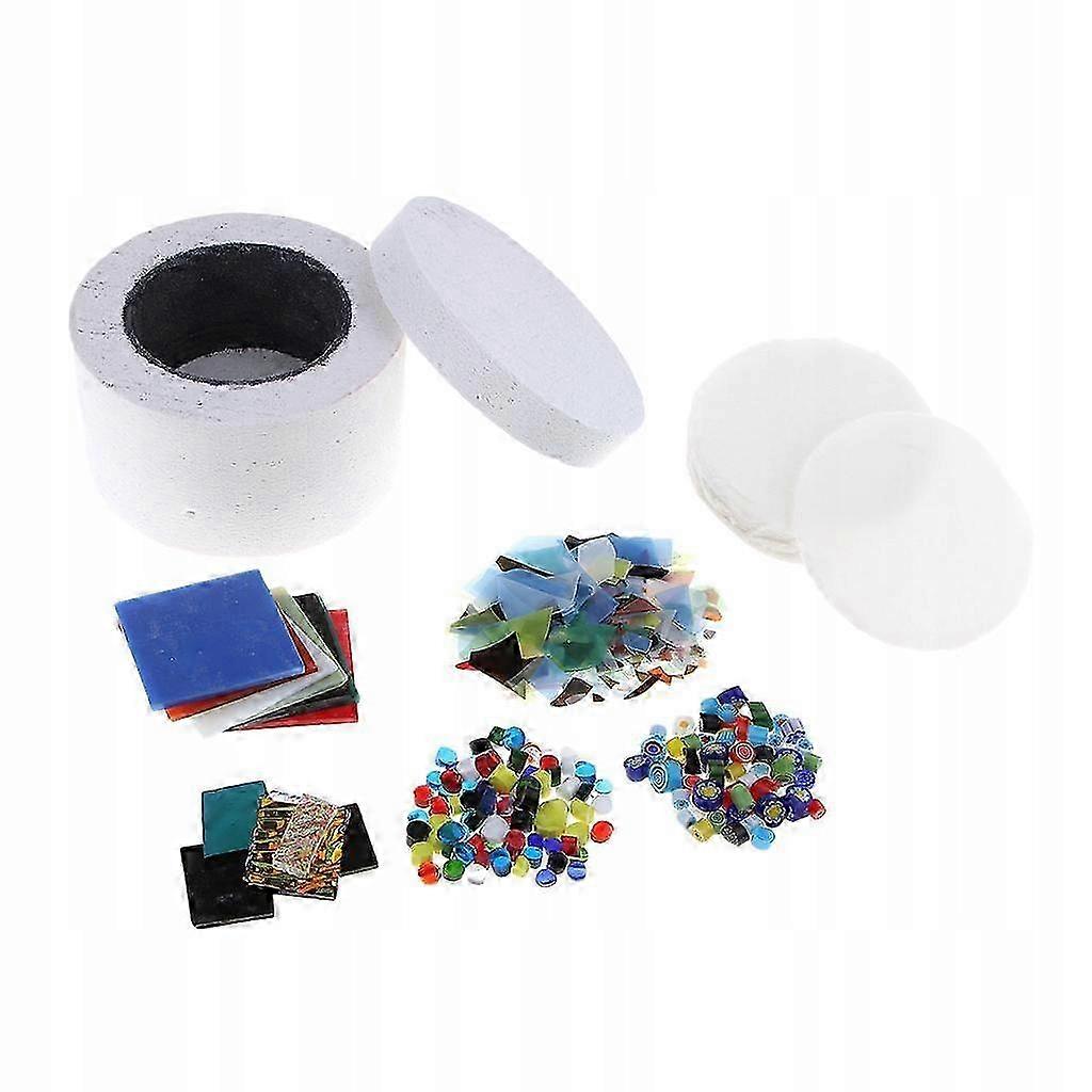 7pcs Diy Professional Microwave Kiln , Stained