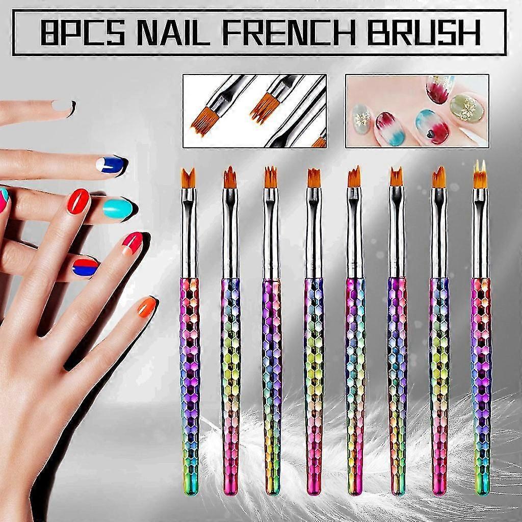 Pluma de flores de uñas