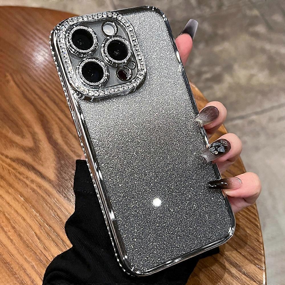 Diamond Gradient Glitter TPU Phone Case