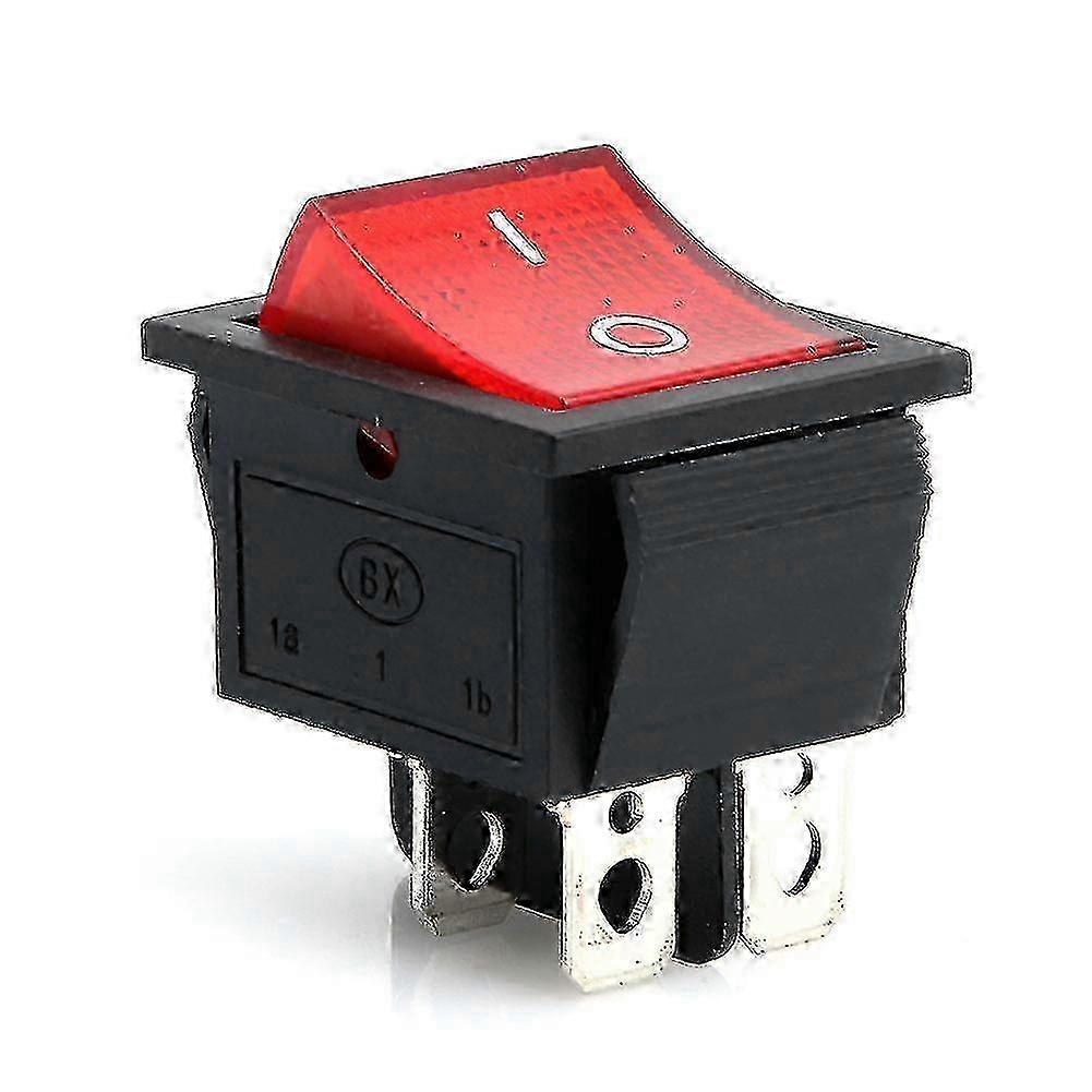 KCD4 Boat Rocker Switch Hull Shape On/Off Position 4 Pin Miniature Switch
