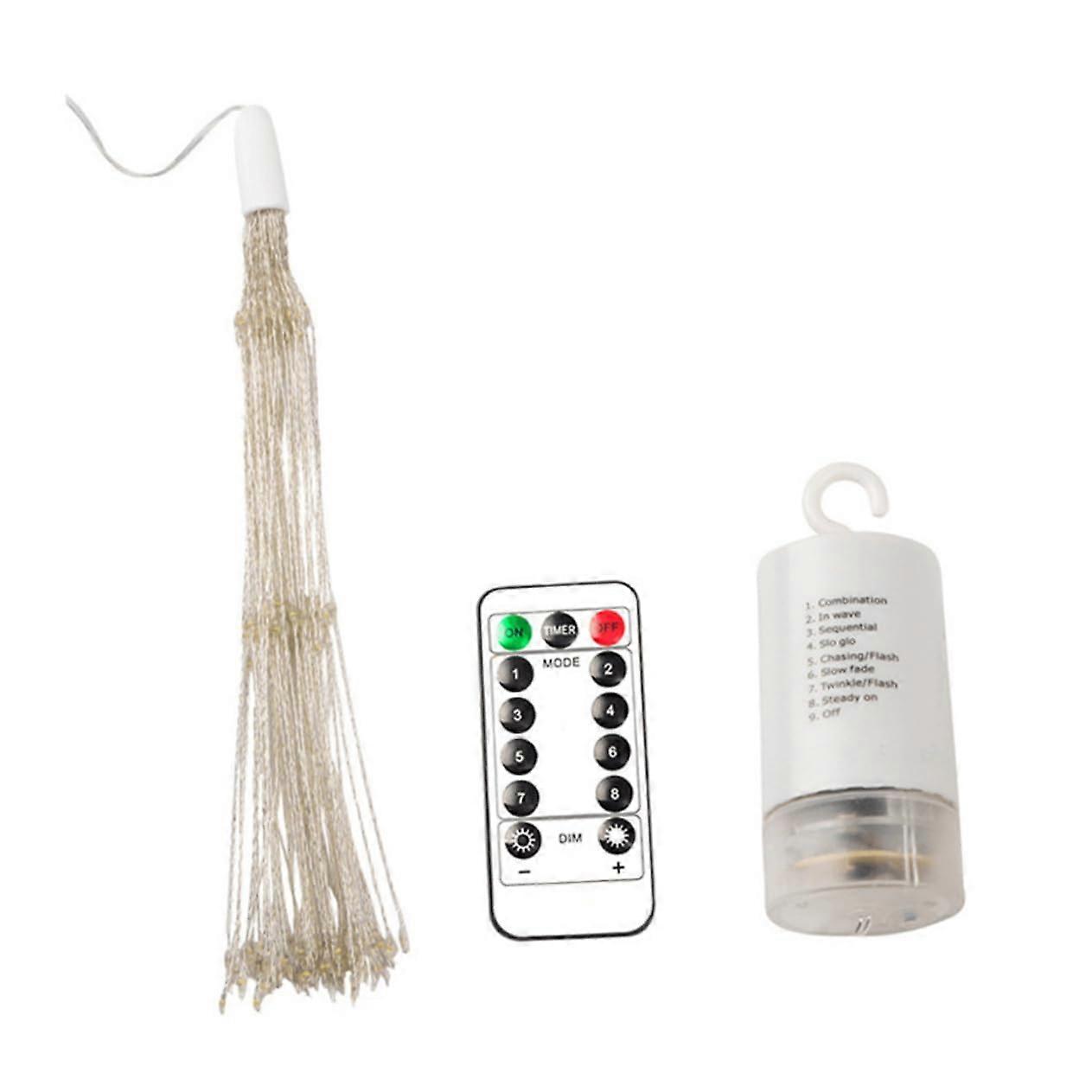 Remote Control Lights Dandelion Light For Courtyard Decor Battery Operated Xmas Decor Lamp, Dandelion Lantern