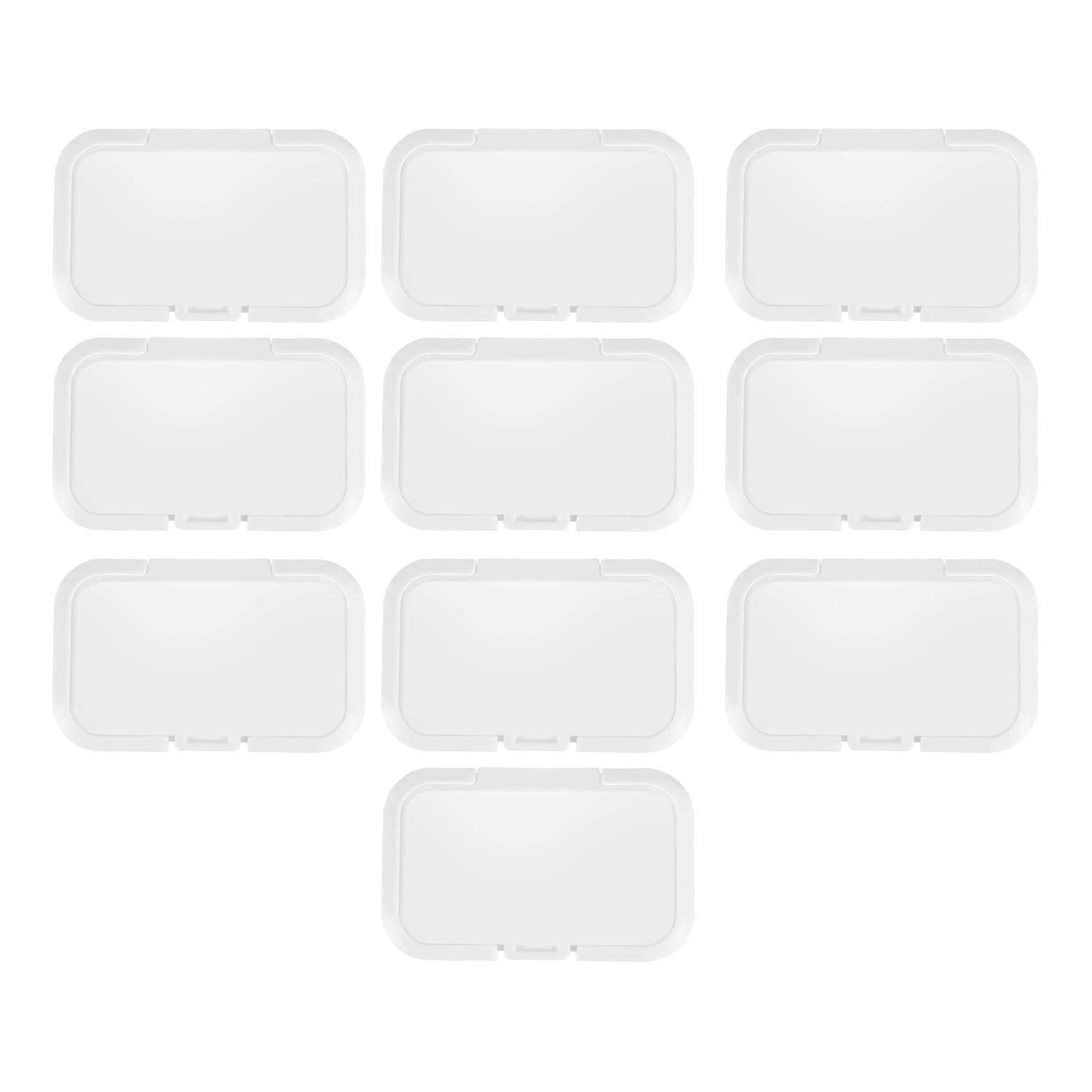 10 قطع قابلة لإعادة الاستخدام الطفل مناديل غطاء الطفل المبللة غطاء المناديل مربع غطاء الورق الرطب