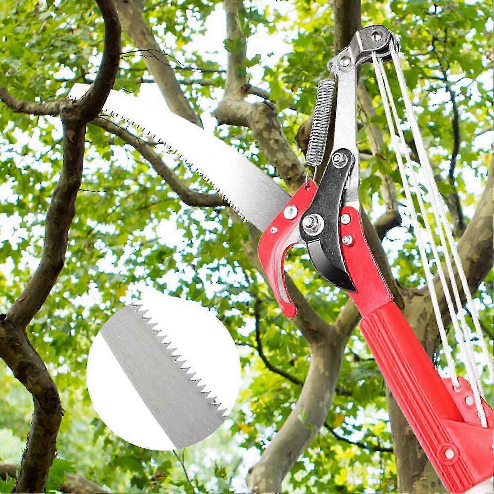 Tree Pruner Pole Saw for Tree Pruning and Fruit Picking 14 Inch