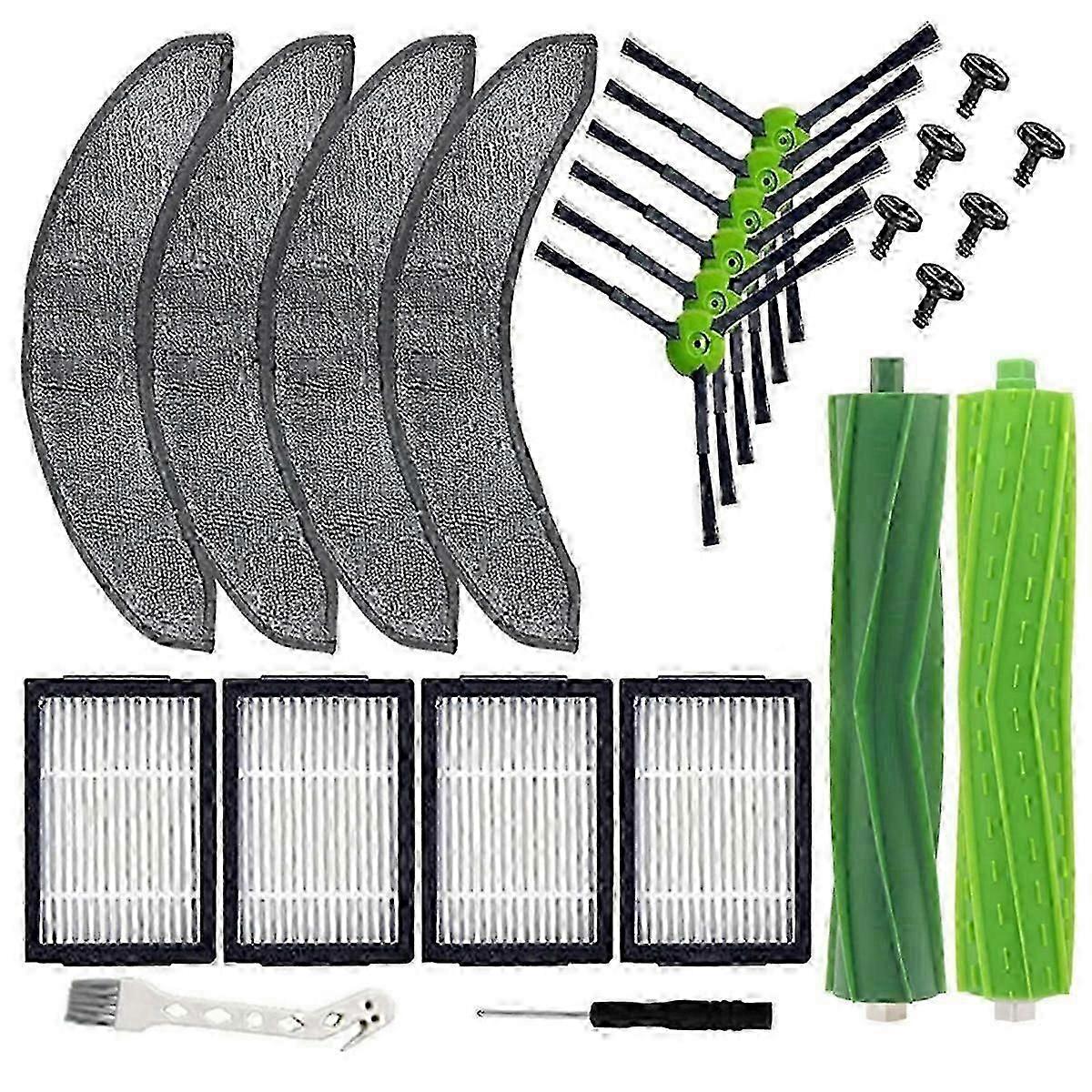Replacement Main Brush Side Brush for iRobot Combo J7+ J9+