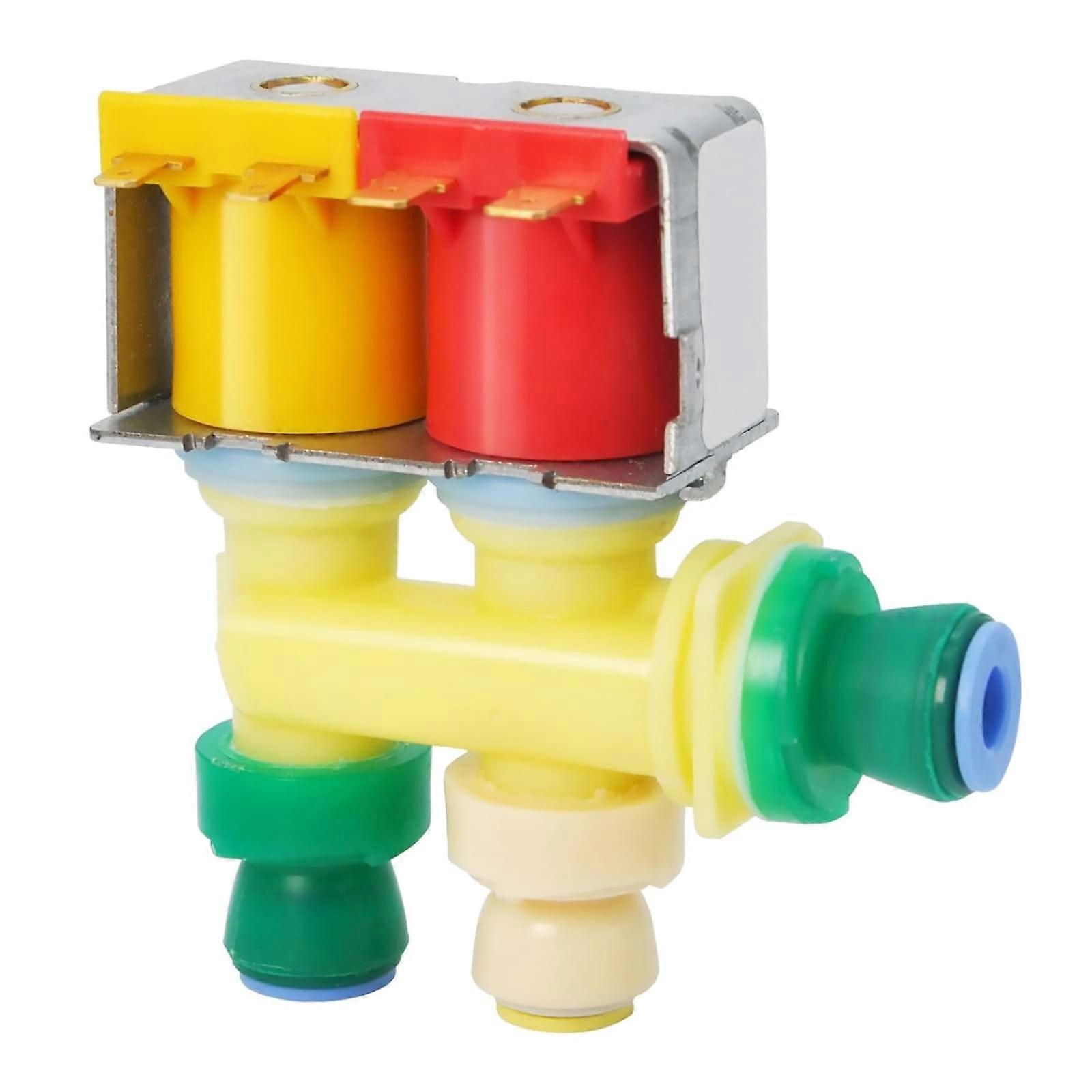 Universal Washing Machine Inlet Valve Compatible with W10341320 Models for Convenient Installation