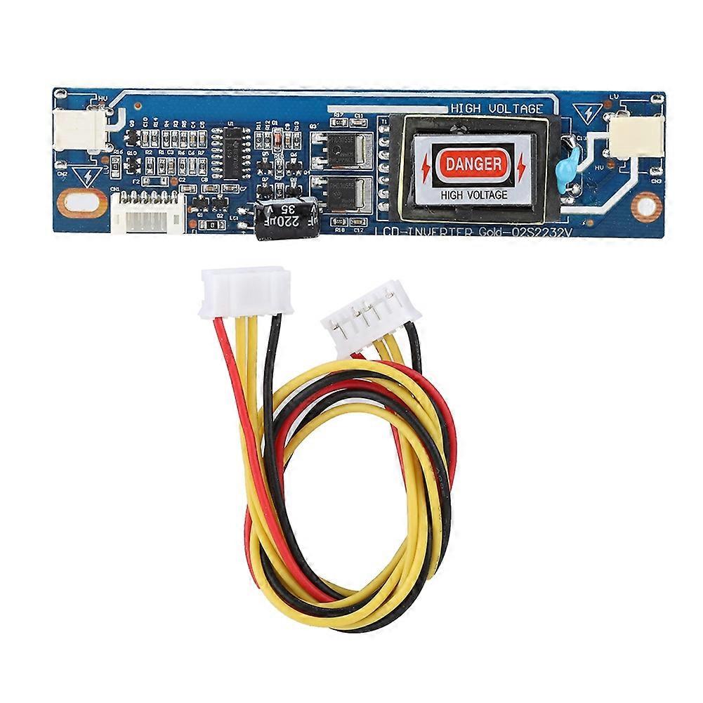 CCFL Dual Lamp Large Port High Pressure Inverter Board for 10-22" LCD Screen Backlight 10-28V