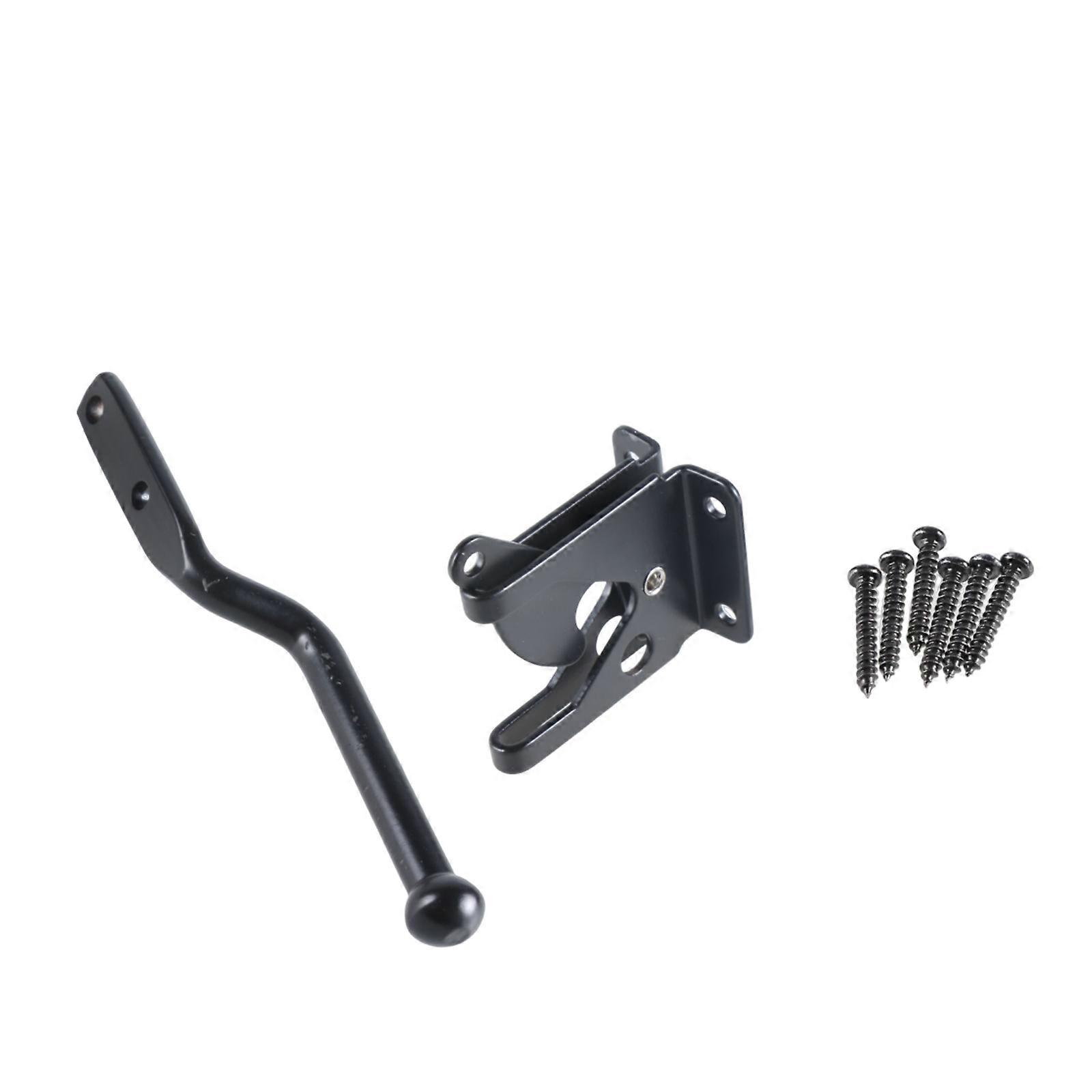 Easy Operate Steel Gate Latches  Automatic Self Locking Bolts Heavy Duty Gate Lock for Enhances Outdoor Gate Security Multicolor