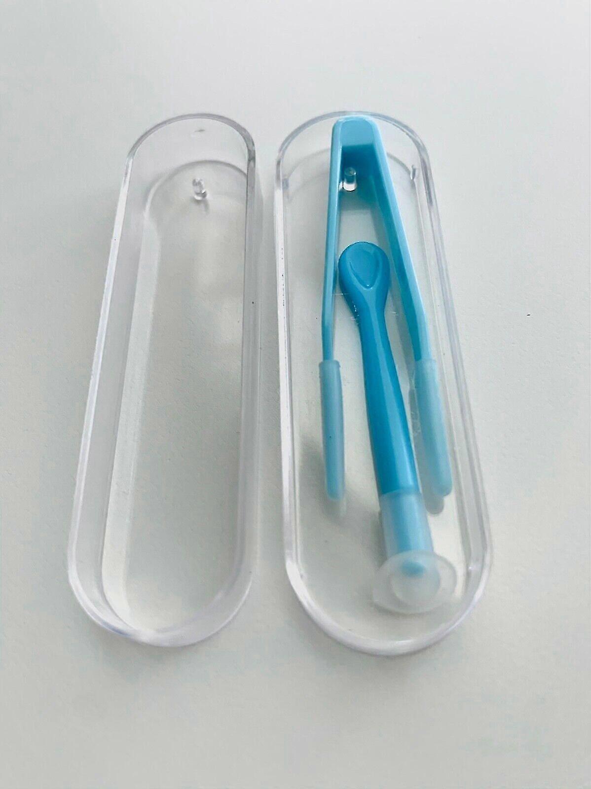 Contact Lens Tweezers Inserter Applicator Travel Case Helper for Soft and Hard