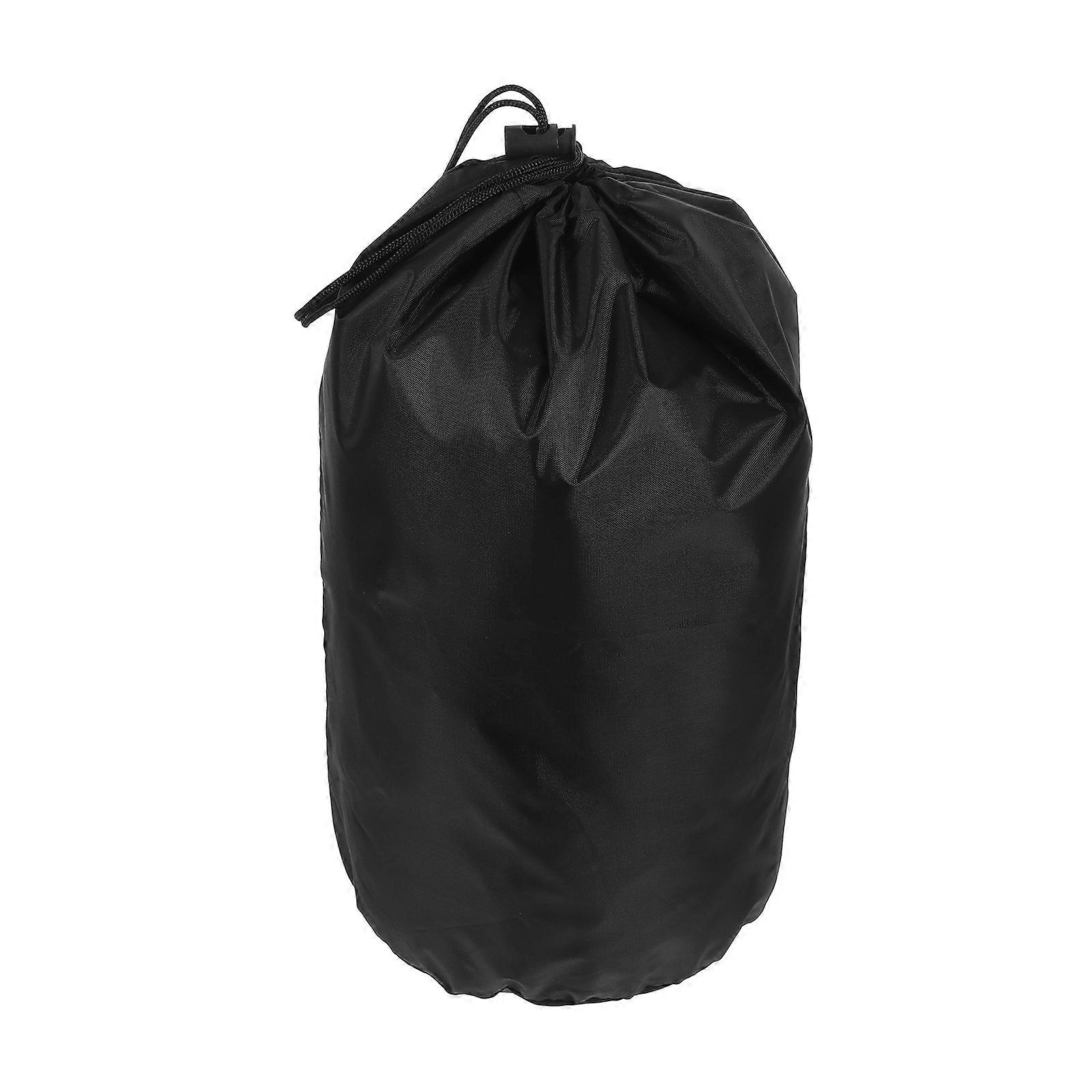 Drawstring Storage Bag Multipurpose Drawstring Bag Travel Packing Black 40.00X20.00X20.00CM Dust Protection 1Pack