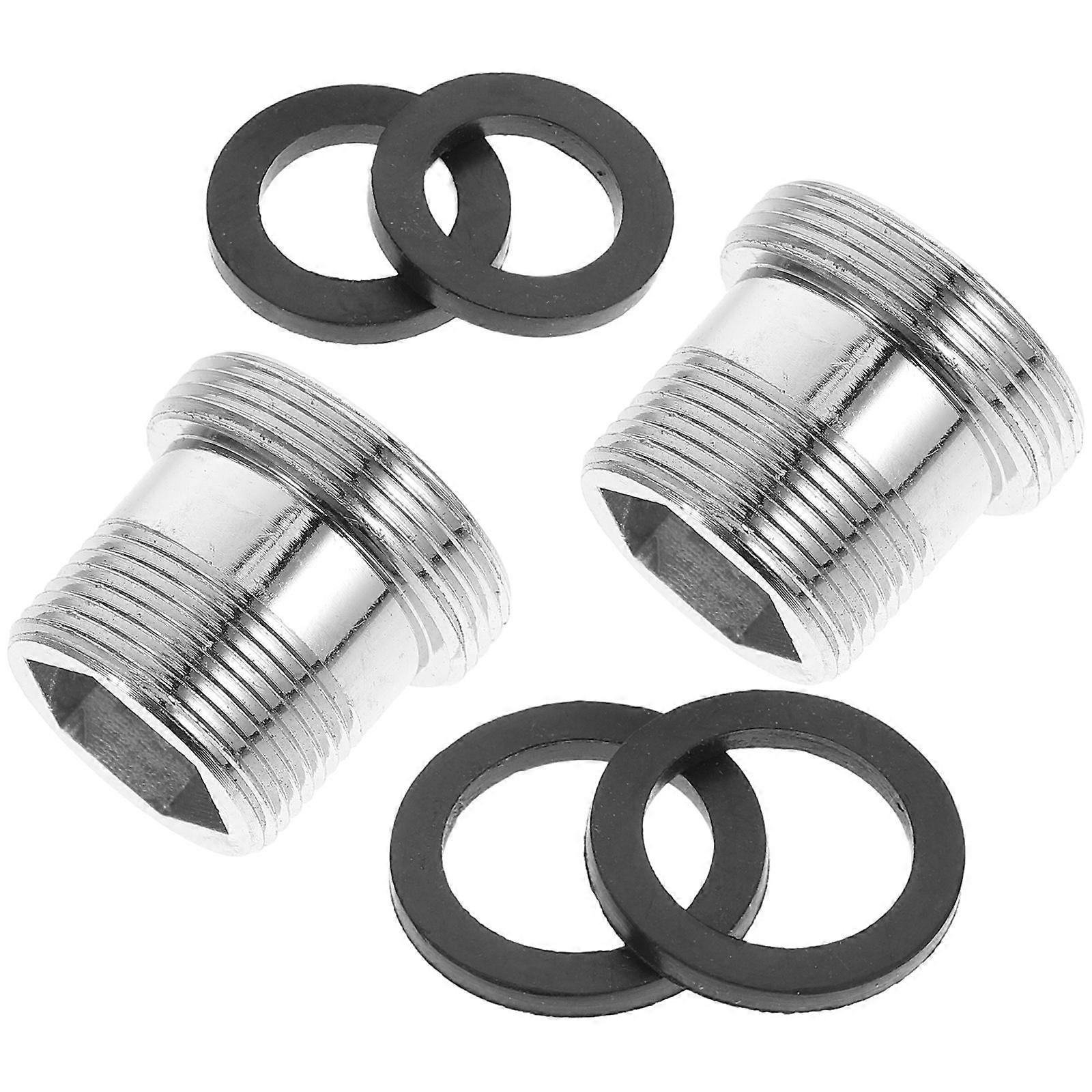 Copper Hose Adapter for Connecting 2Pcs Faucet Connections and Garden Use