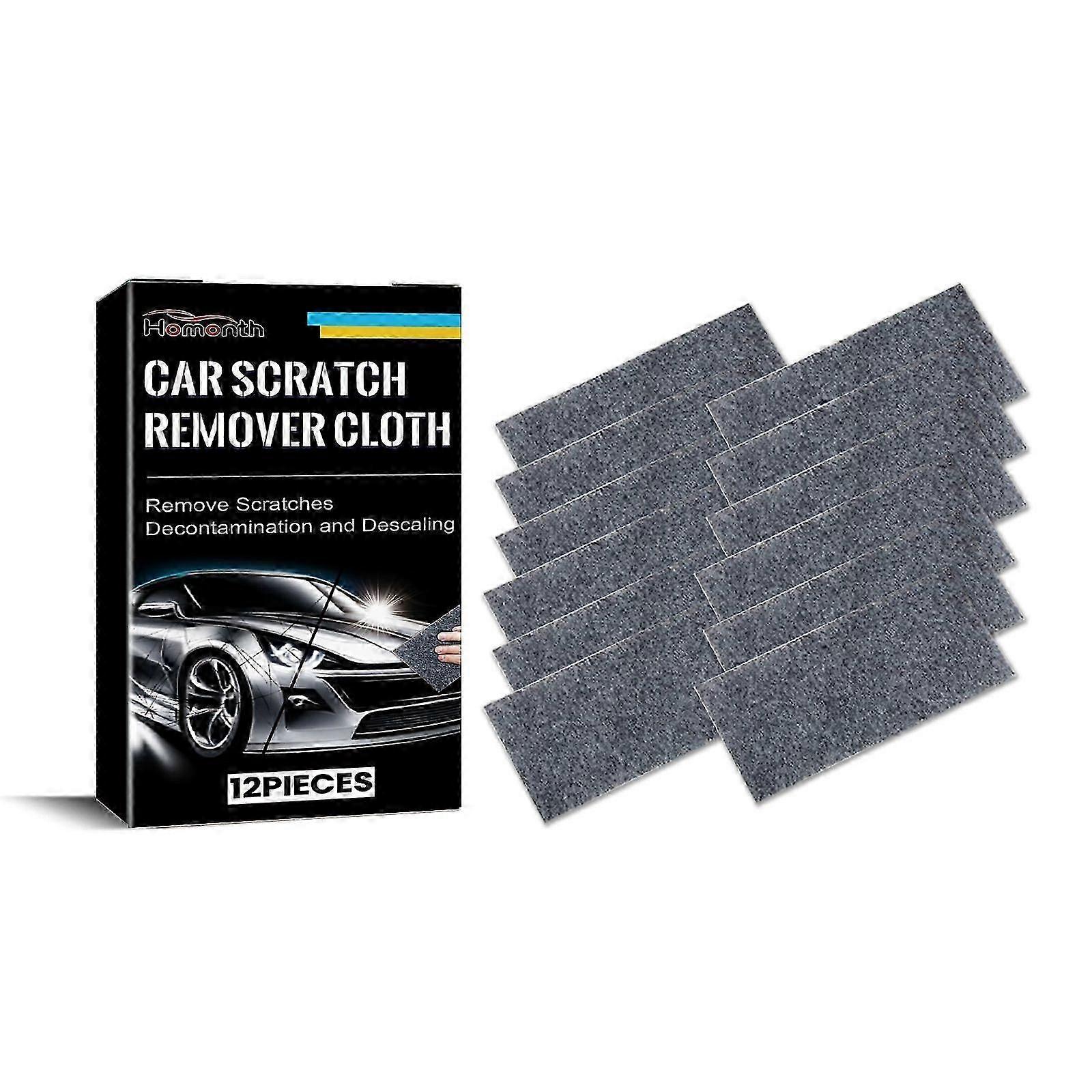 Car Scratch Remover Cloth 12 Pack  Quick, Easy, Seamless Car Paint Repair