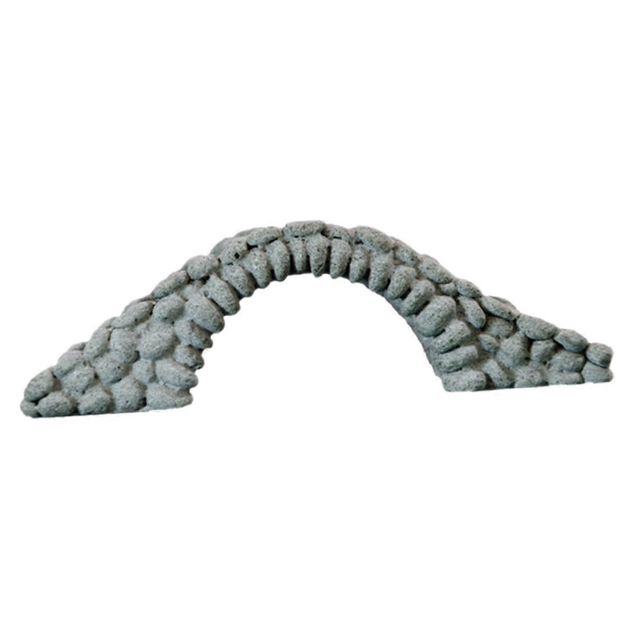 Miniature Garden Bridge Resin Fairy Decor with Realistic Detailing for Bonsai and Landscaping