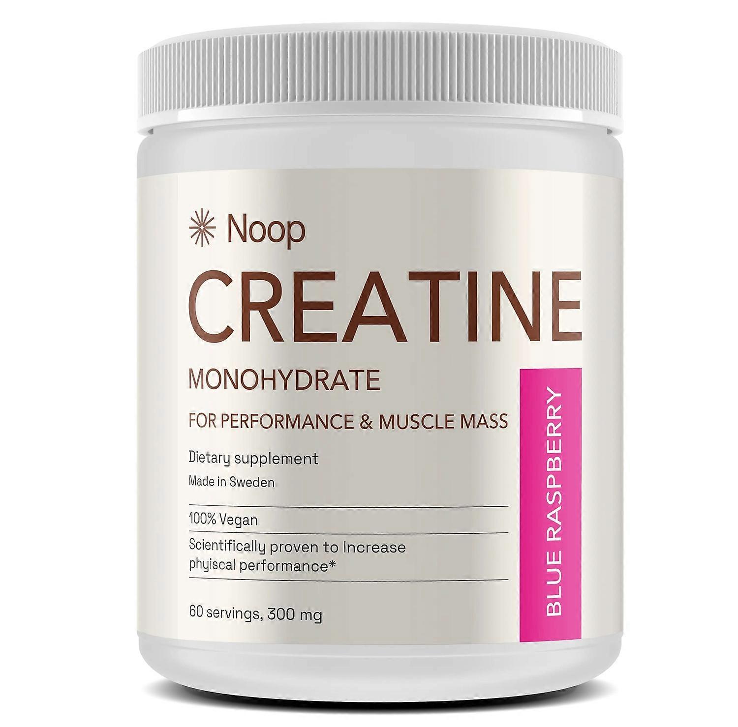 Noop Kreatin Monohydrat Blue Raspberry 300 g