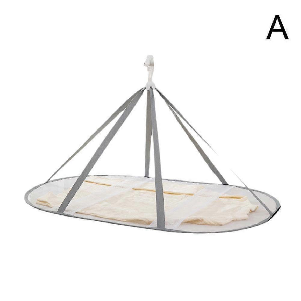 1/2/3 Layers Drying Net Drying Basket For Household Folding Clothing Net Sweater Top Anti Deformation Drying Racks