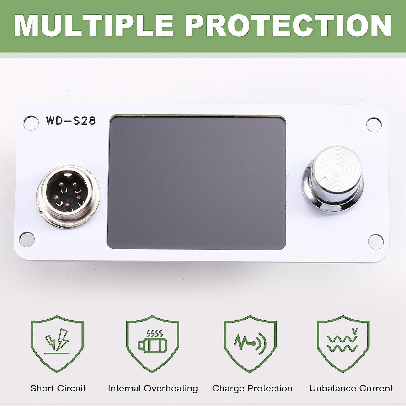 C245 Main Control Board Program Temperature Control Supports Dual Core Heating Core DC 17-24V 2.0inch