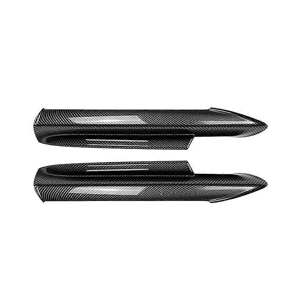 Front Bumper Lip Angle Diffuser Splitter Spoiler for BMW 3 Series E90 E91 M-Tech 320I 330I 2005-2008,A