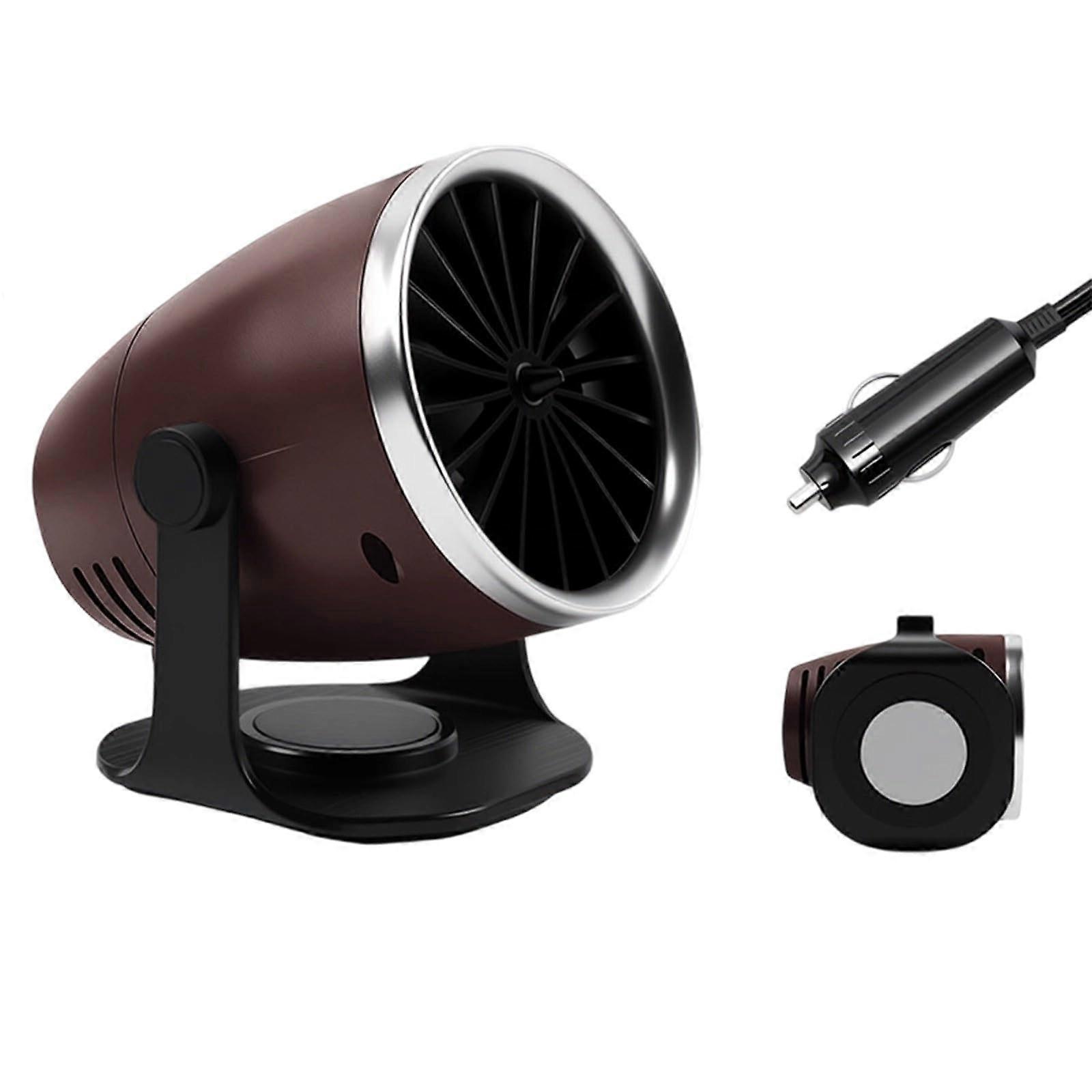 12V Car Heater and Windshield Defroster, Fast Heating Cooling, 360° Rotating Dual Mode for Winter