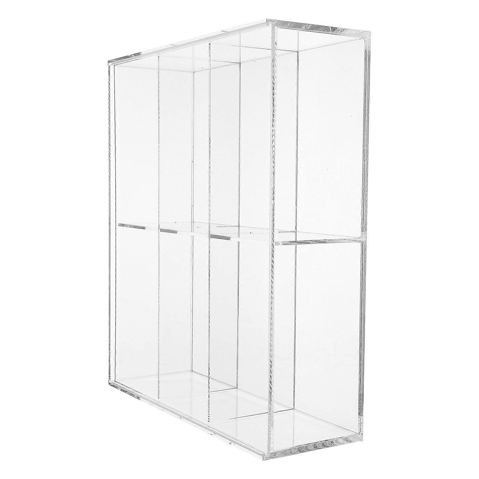 Display Rack Acrylic Display Case for Figurines Transparent Stand