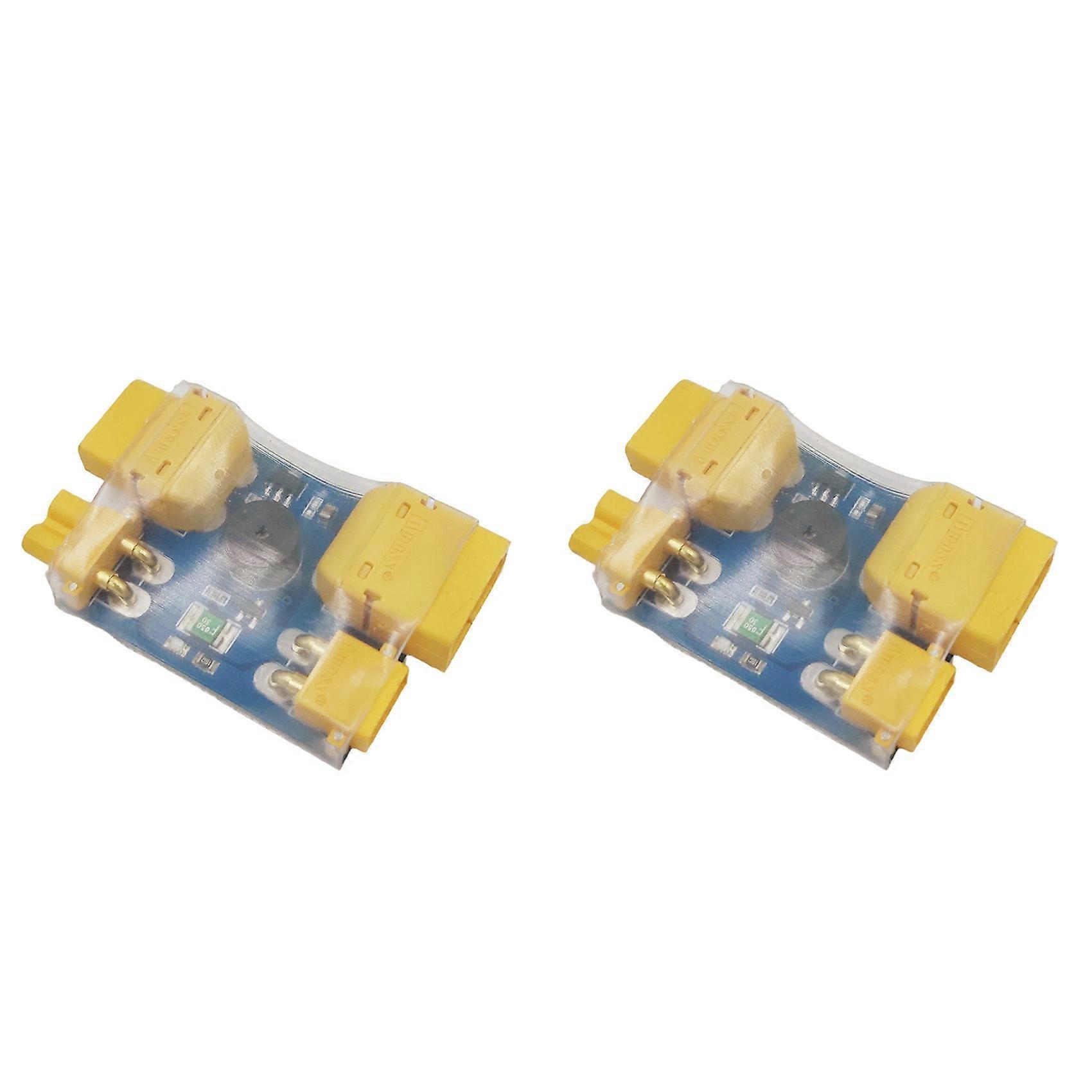 2X XT30 / XT60 Smart Smoke Stopper Short-Circuit Protection Plug for FPV Drone Part
