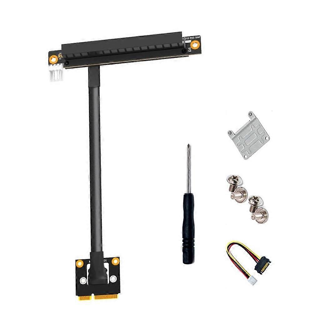 PCIE 1x 4x 8x 16x Extension Cable Card Ribbon Extender Miniature PCIE for PCIE Wireless Networking Card Sound Card