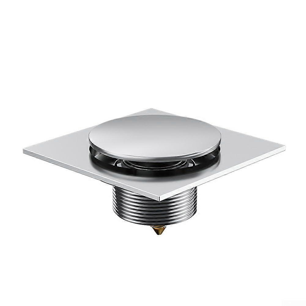 Shower Drain AntiClogging Mechanism, Efficient Bathroom Floor Drain, Quick Water Flow, Easy Clean