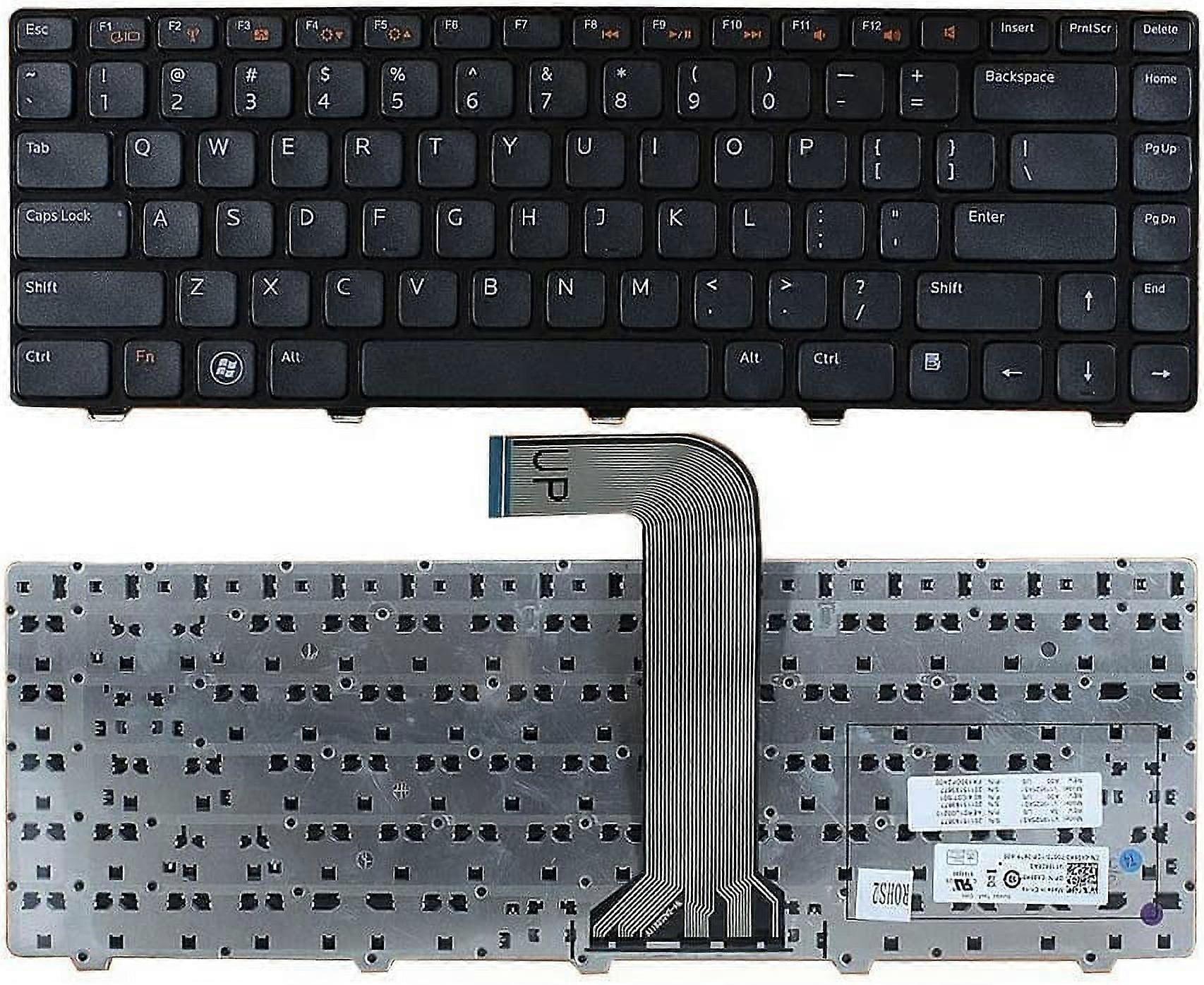 New Laptop Keyboard Replacement for compatible with Dell Latitude 3330 US Layout Black Color