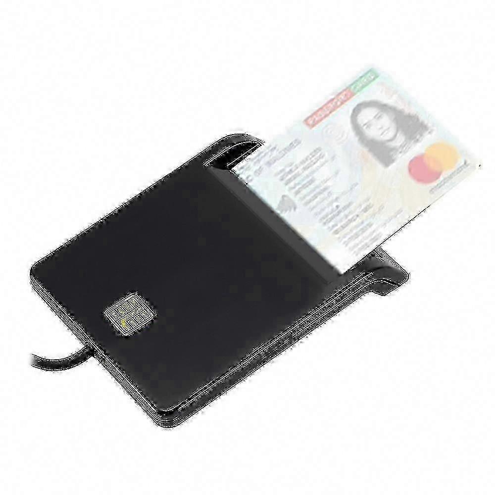 EMV ISO 7816 IC ID Card Reader for Windows Linux Mac - USB Smart Card Reader
