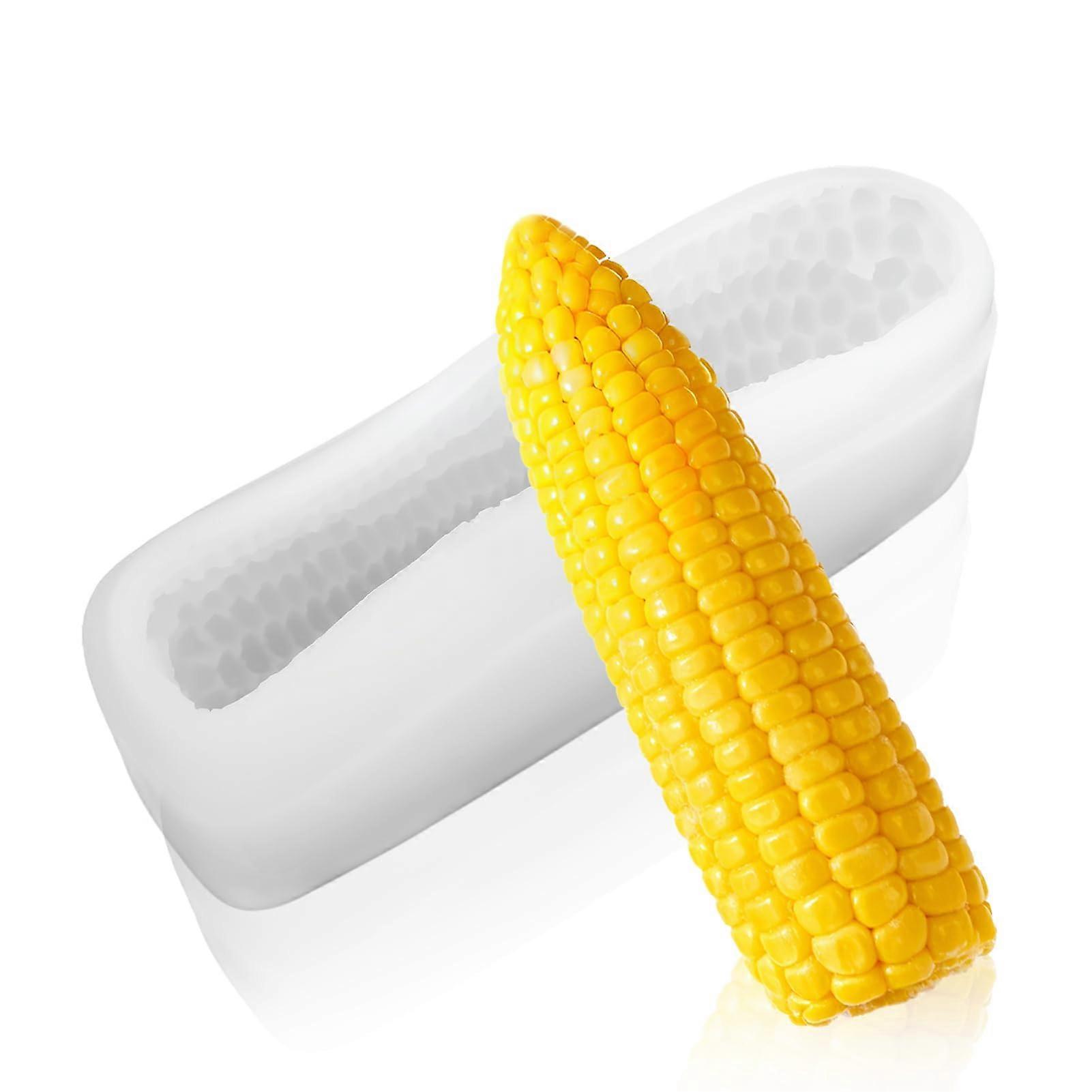 Silicone Baking Mold 3D Corn Shape Non Stick Cake Pan for Chocolate Mousse Bread Soap