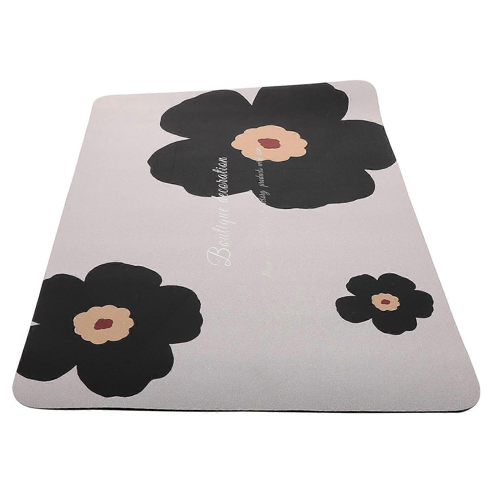 Diatom Mud Non Slip Bath Mat for Bathroom Quick Dry Rug