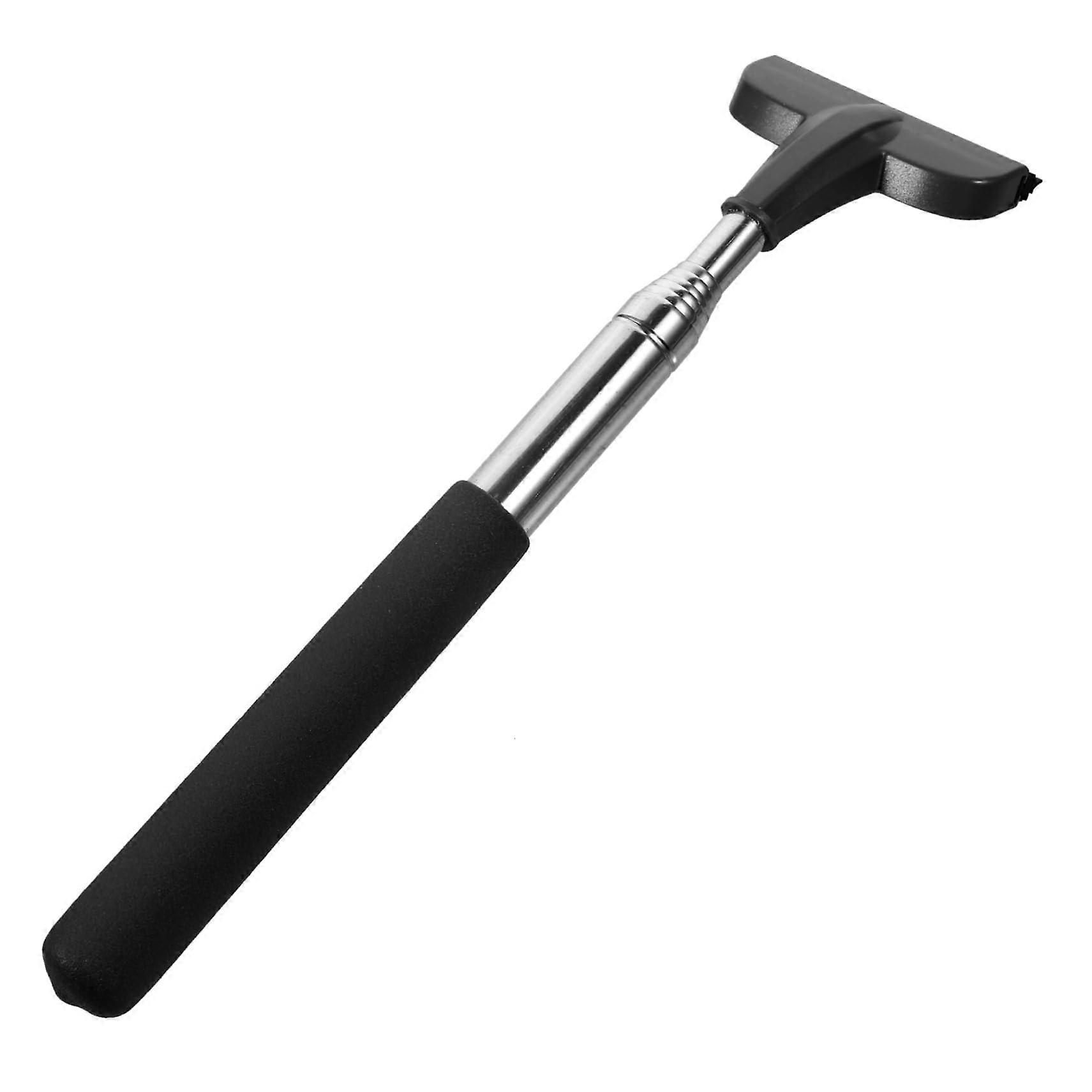 Telescopic Car Window Squeegee with Adjustable Handle for Fog Rearview Mirror Cleaning