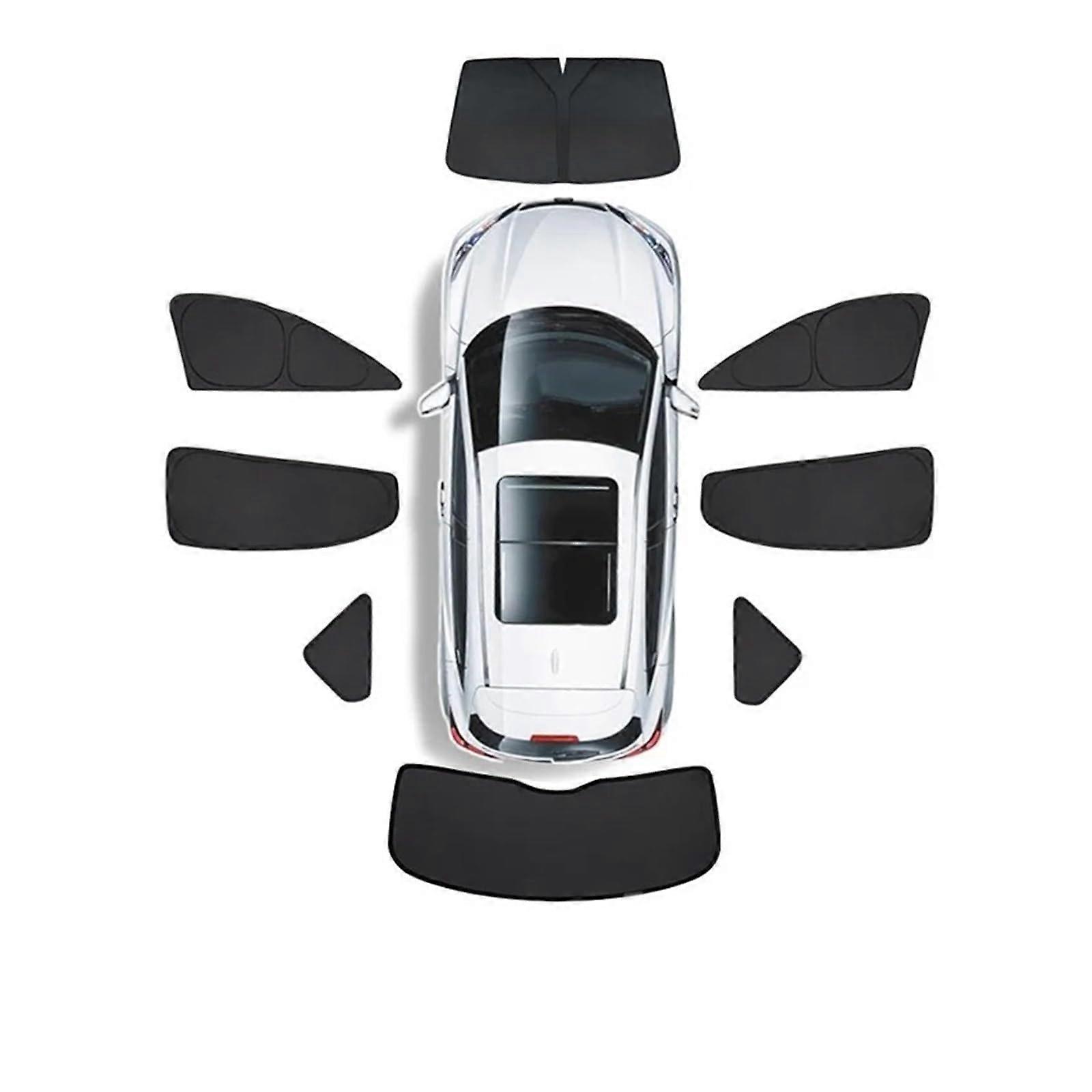 Car Window Sunshade for Mazda3 Hatchback 20132018, 99% UV Protection, Full Coverage, 8 PCS