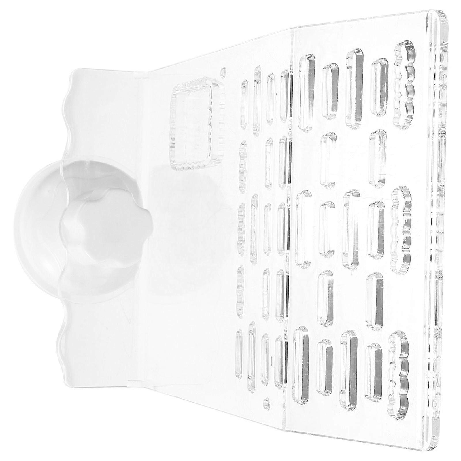 Bottom Drainage Turtle Box Suction Cup Design Turtle Resting Platform Pet Owners 1Set