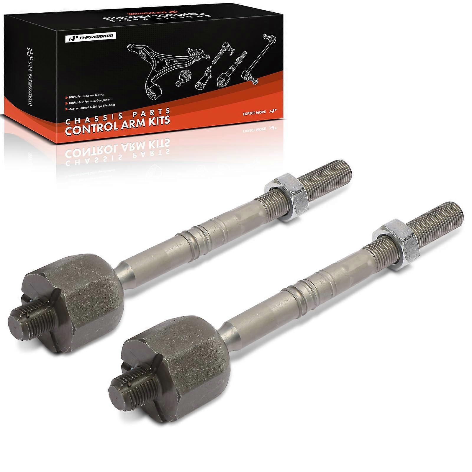 Front Inner Tie Rod End Pair for Porsche Panamera 20102016 Driver and Passenger Side