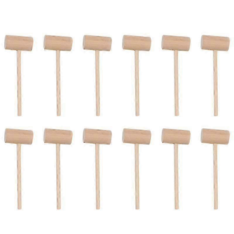 2025 30pcs Mini Wood Hammer