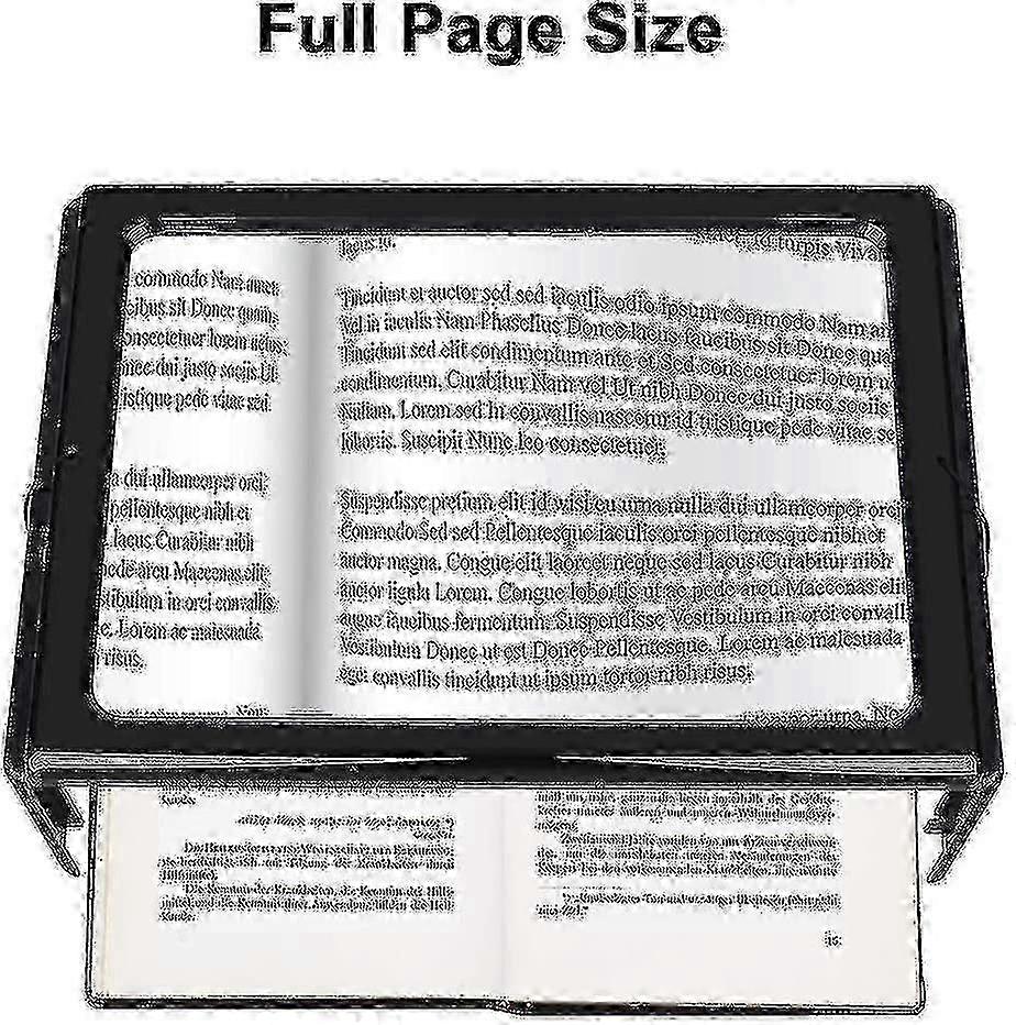 Reading Magnifier with Light 2024 Model - Enhanced 3x Magnification, Walkbee  Compatibility