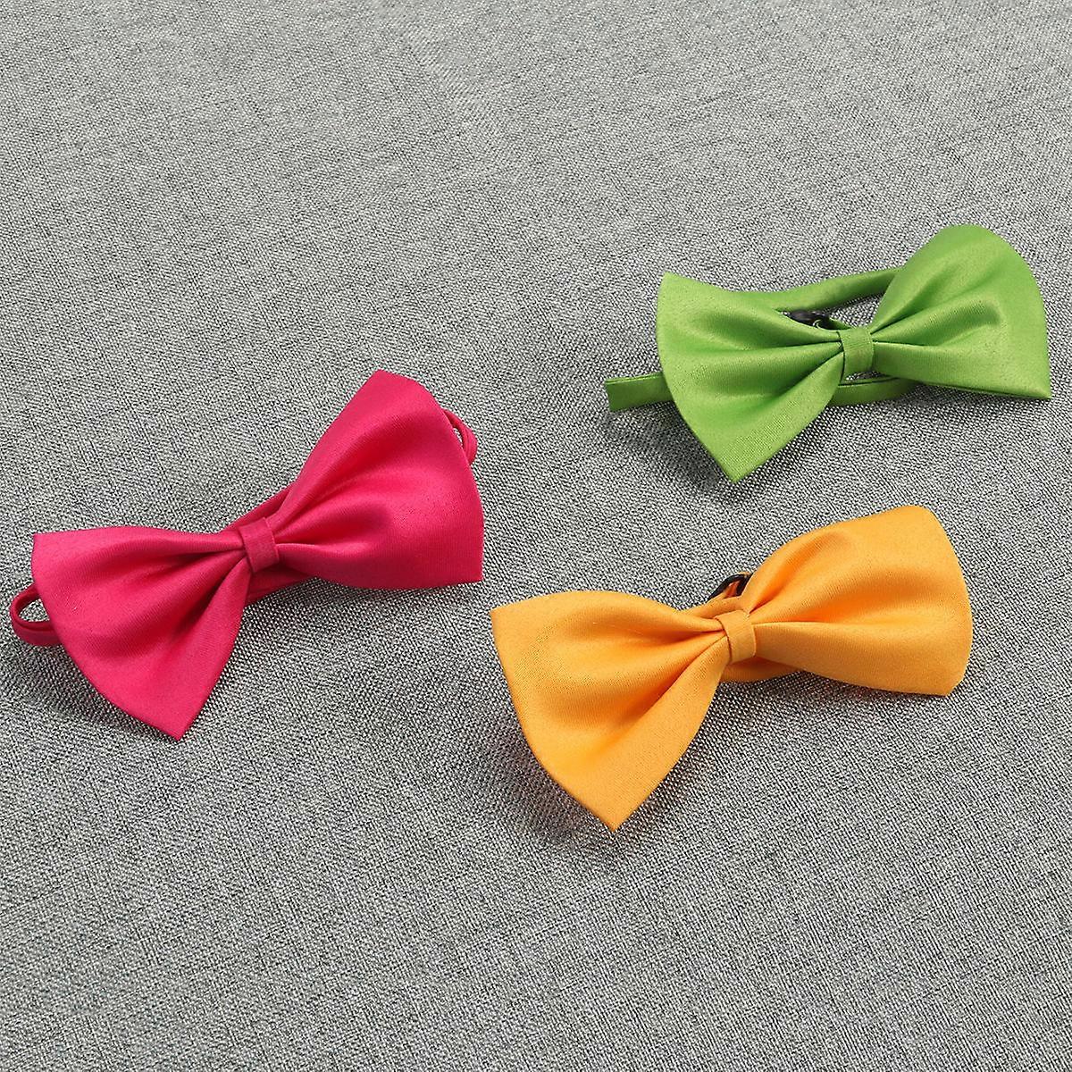 Assorted Color Men Bow Ties for Wedding Party Essentials 20Pcs Pack