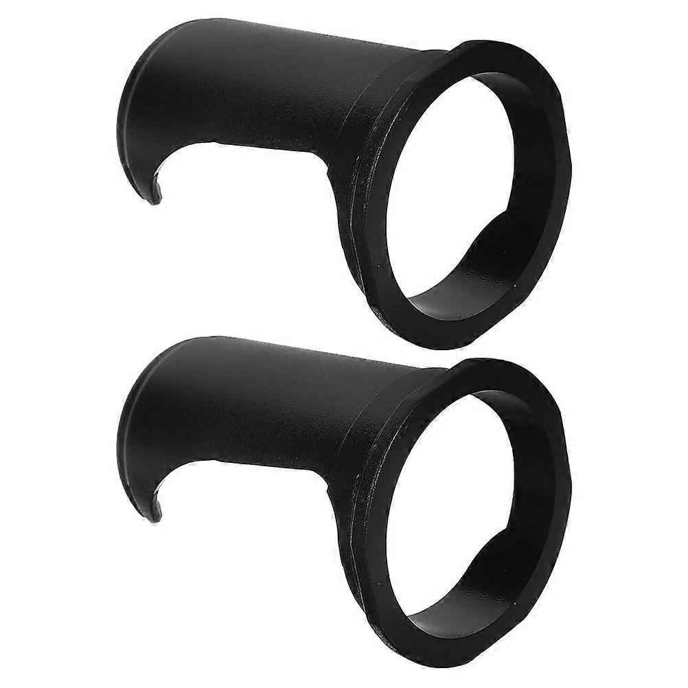 Plastic Shaving Brush Storage Stand for Drying 10Pcs Black Rack