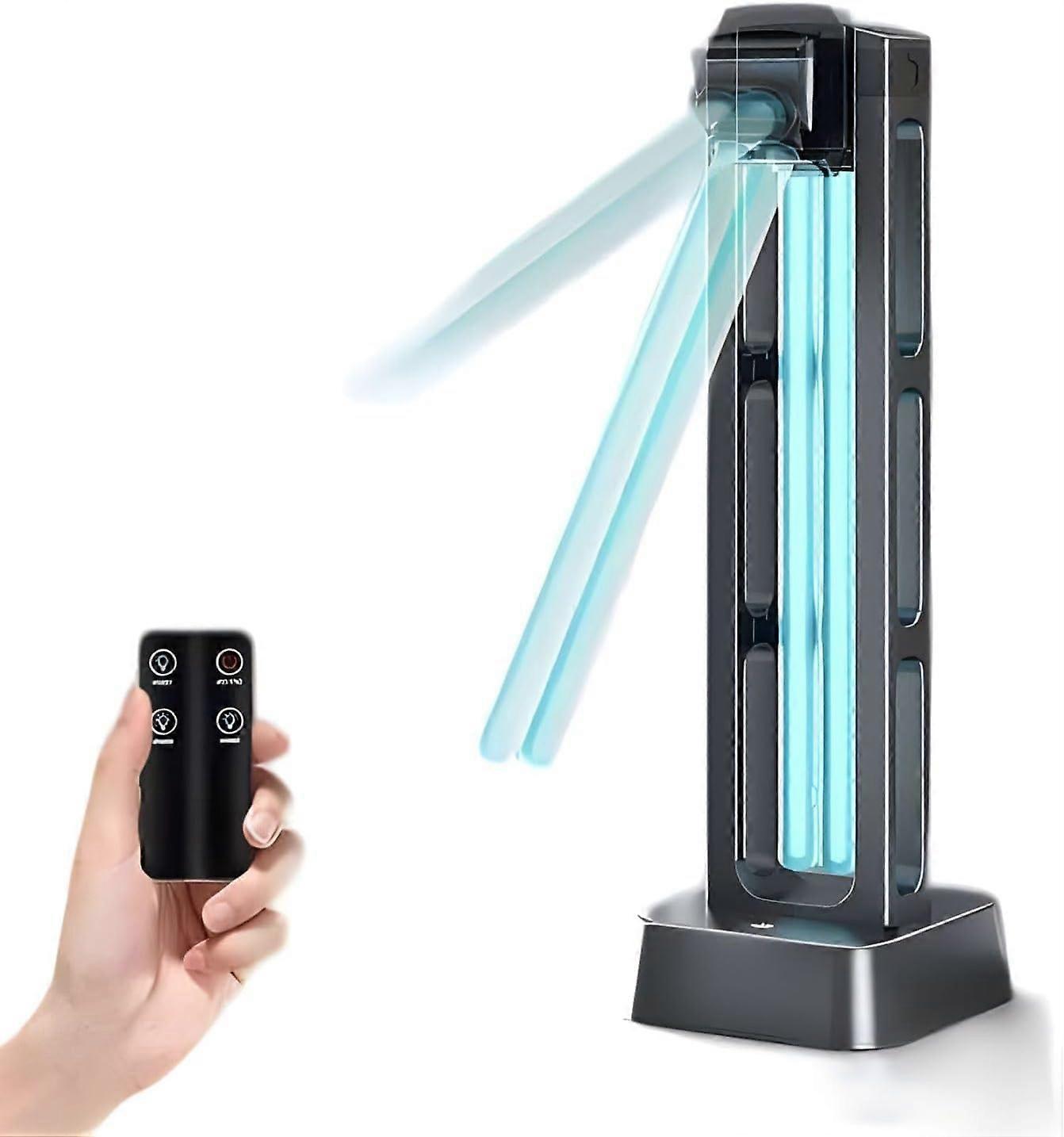 UV Sterilizer Lamp 39W with Remote Timer, Ozone Germicidal UV Light for Home and Office