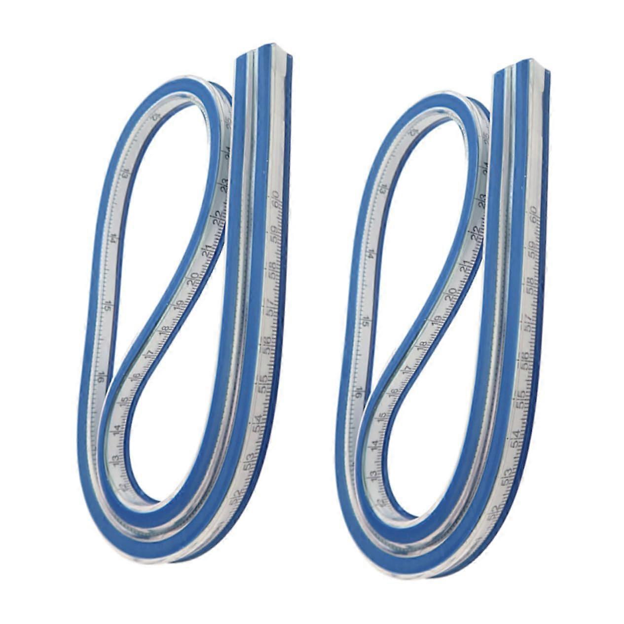 Curve Ruler Flexible Measuring Design for Sewing Drawing and Precise Curve Marking