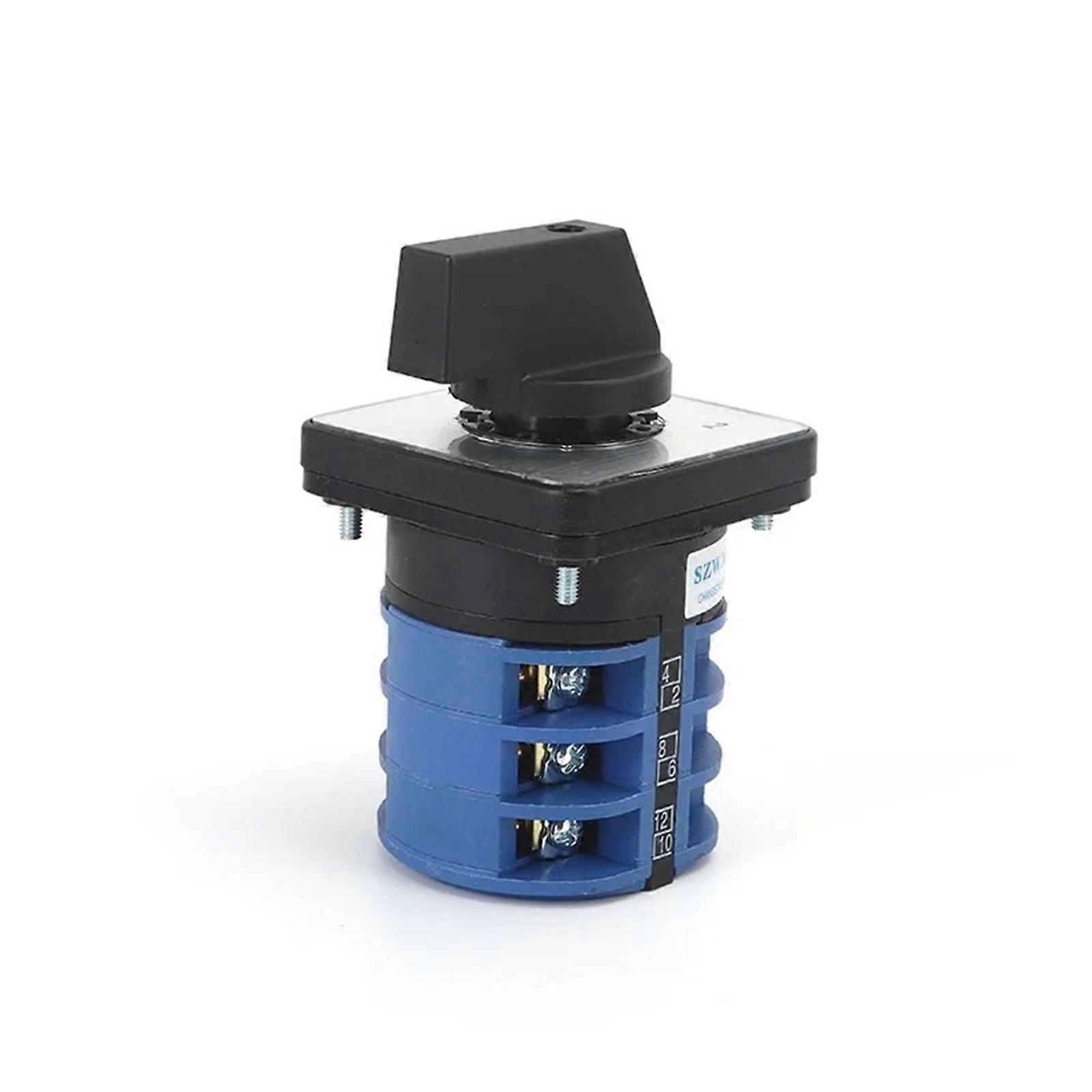 32A 3 Position Cam Changeover Switch 660V 4 Phase LW2632 MultiTerminal  Voltage Capacity