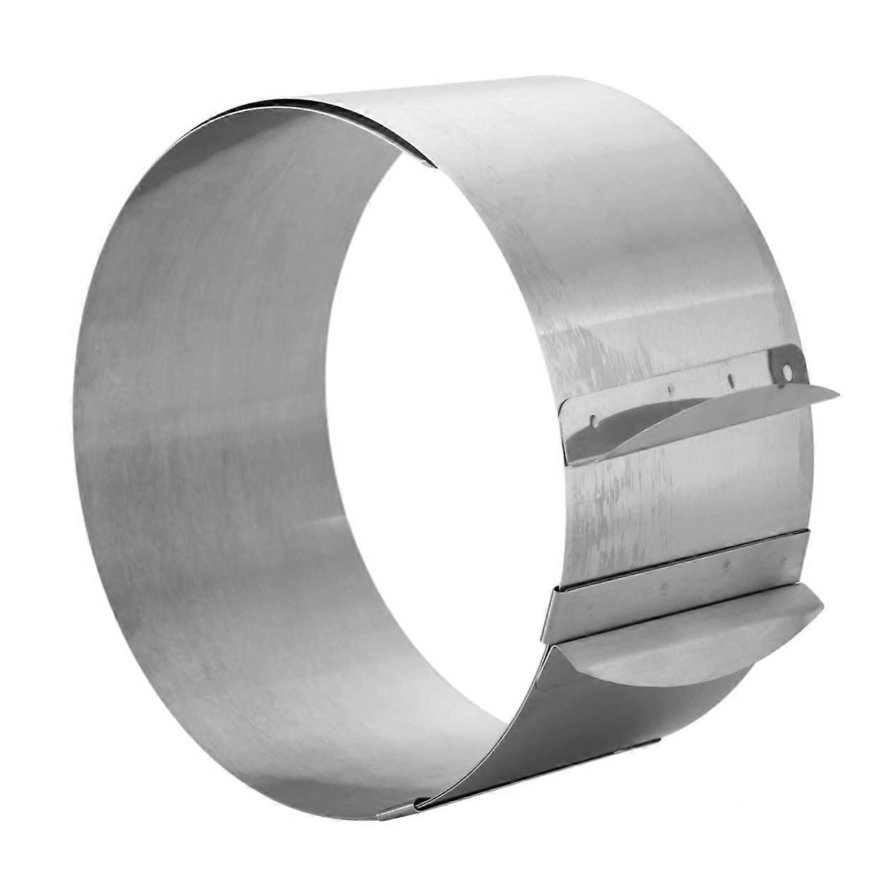 Adjustable Stainless Steel Cake Ring for Layered Cakes Mousse and Pastry Baking