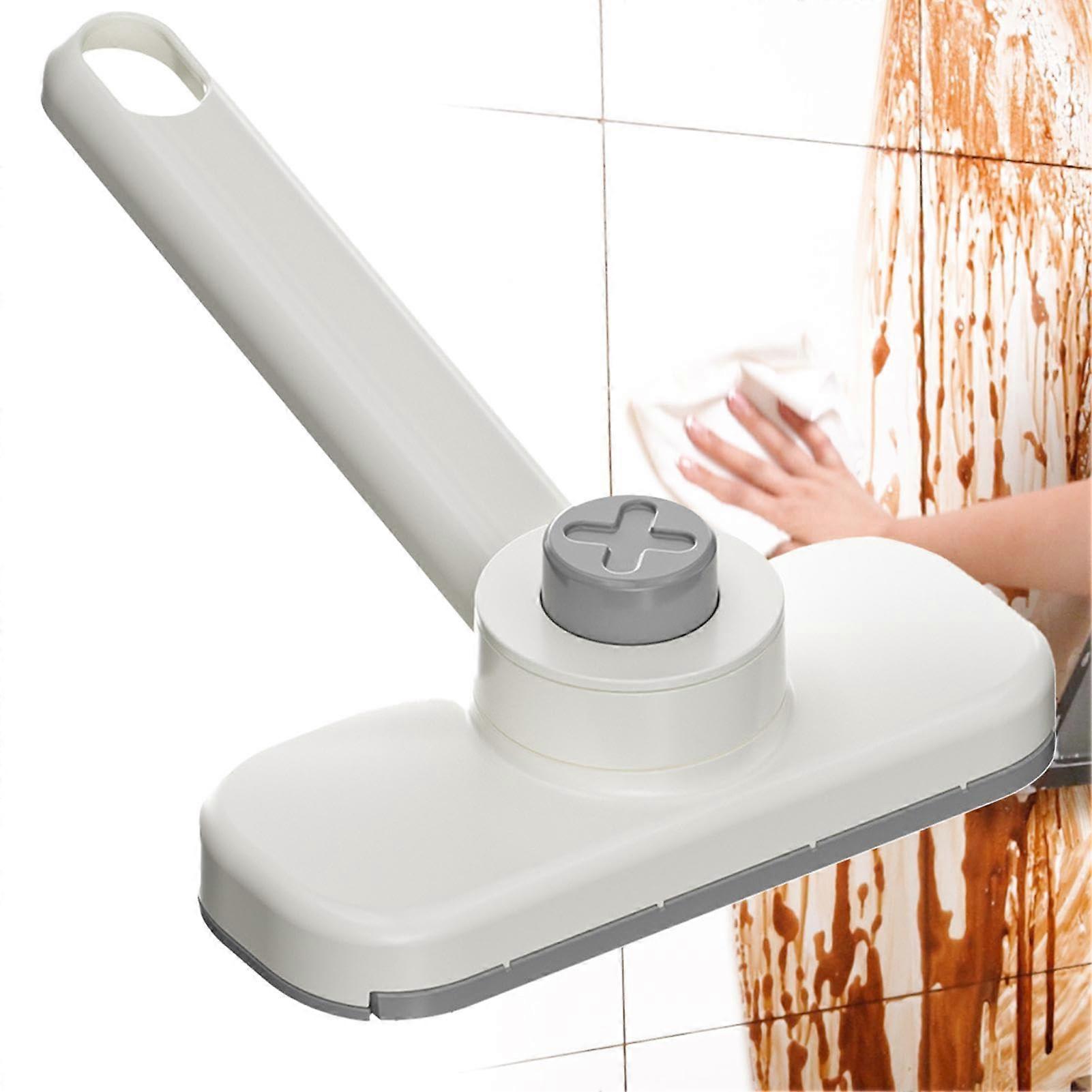 Automatic Floor Cleaning Mop with OneTouch Cloth Change, 360° Rotating Microfiber Head for Home