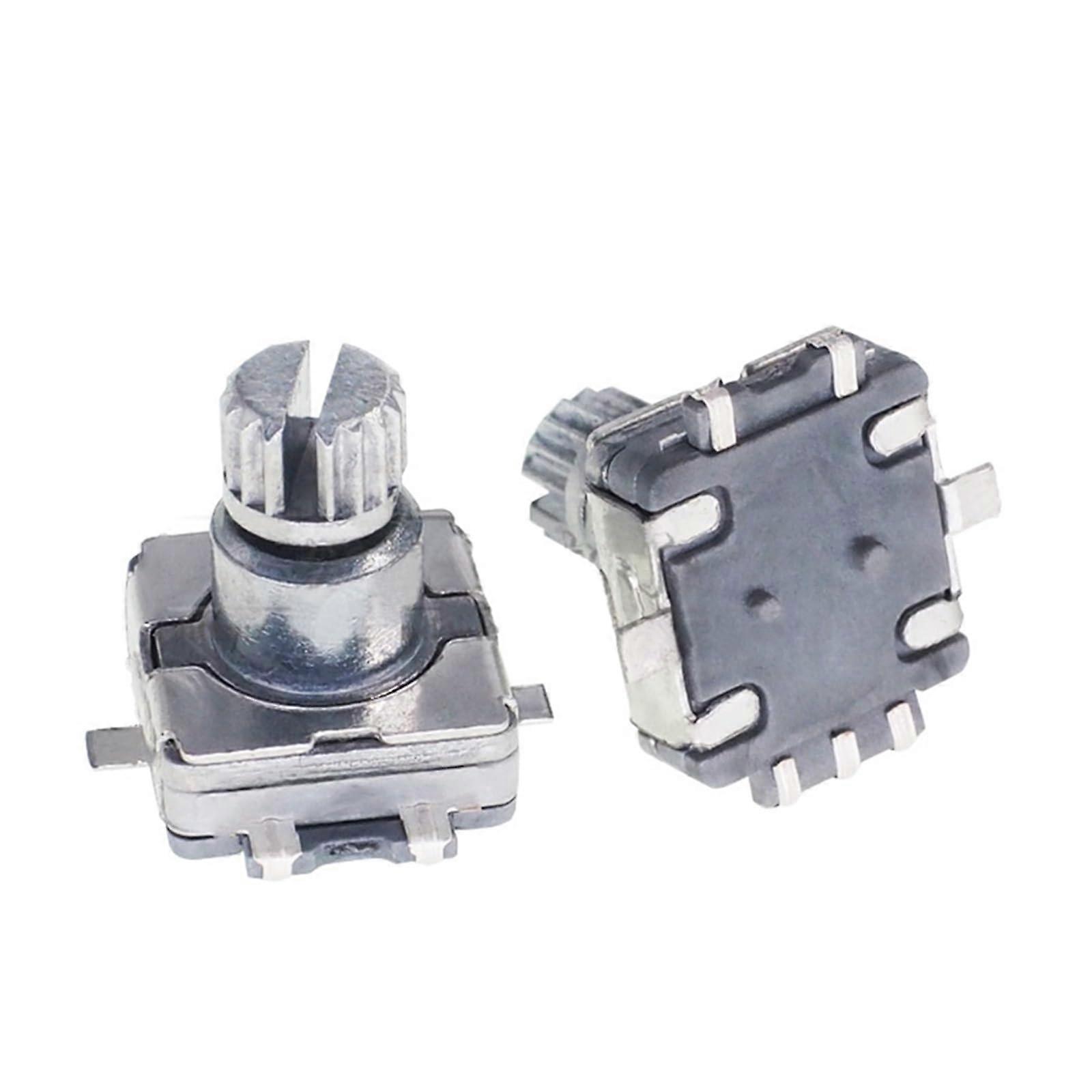 5PCS EC11 Rotary Encoder Switch with Push Button 5Pin SMD 10mm Shaft for Precise Control
