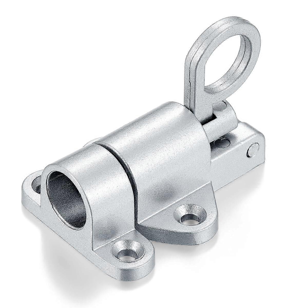 Spring Bolt Latch Aluminum Alloy SelfLatching RustResistant Barrel Lock for Gate Window Cabinet