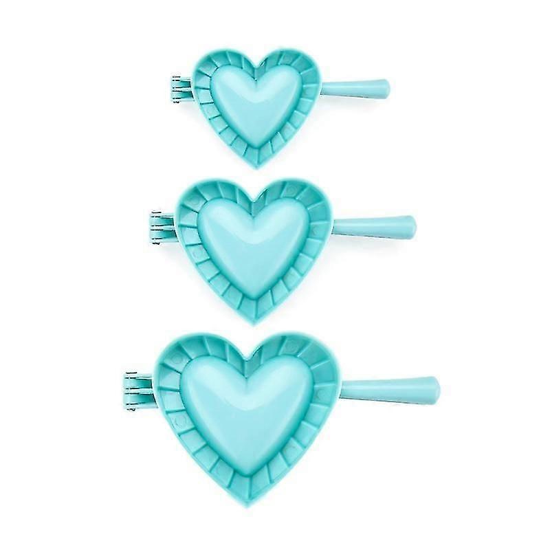 3 Pcs/Set Dumpling Mold Set Multiple Shapes Easy to Operate DIY Convenient Dumplings Cutter Maker fo