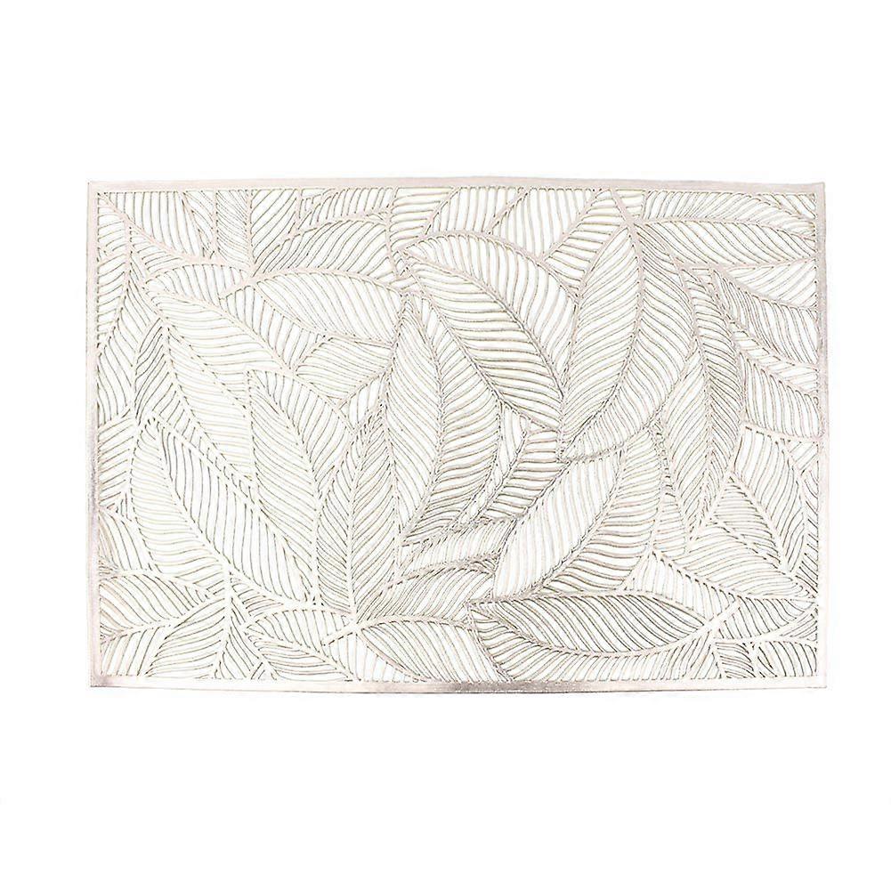 Heat Insulation Placemat Non-Slip Waterproof Tableware Mat Plate Fork Table Mat