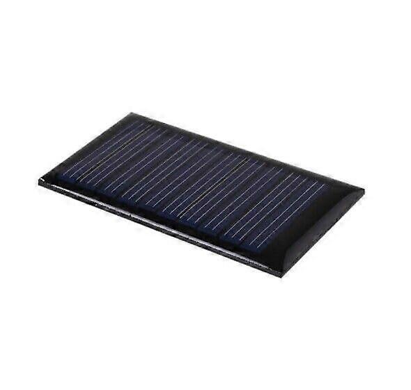 Small Solar Panel 5V 30mA Adhesive Back DIY Electronics Compact Solar Power 53x30mm