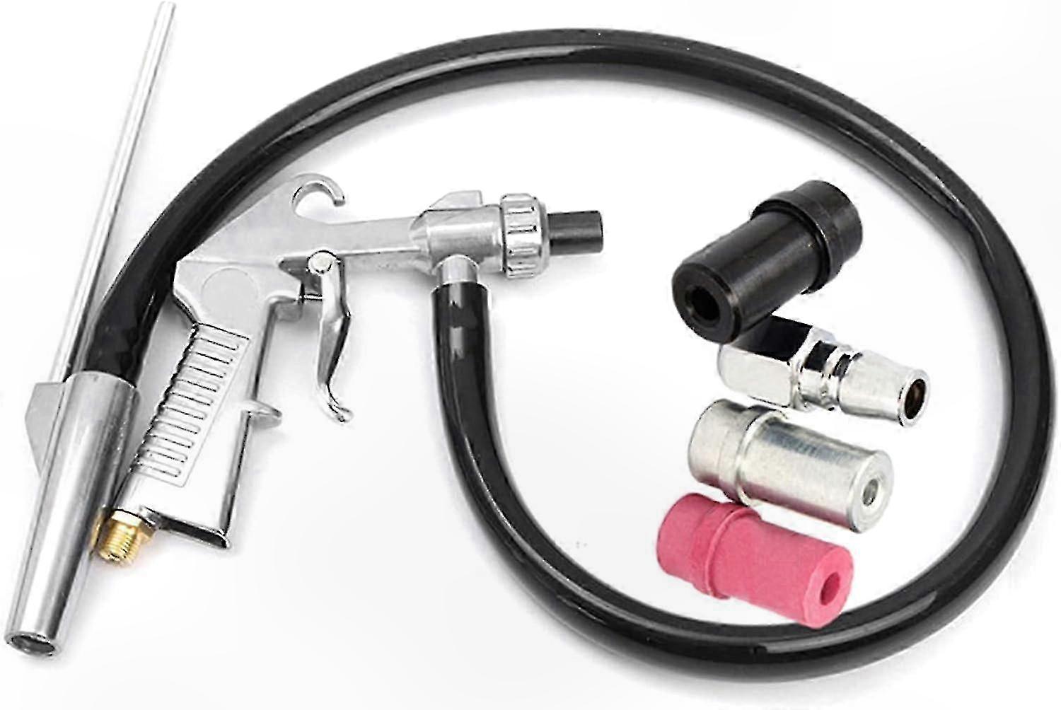Sandblasting Kit with Nozzle, Hose, and Accessories for Air Tools